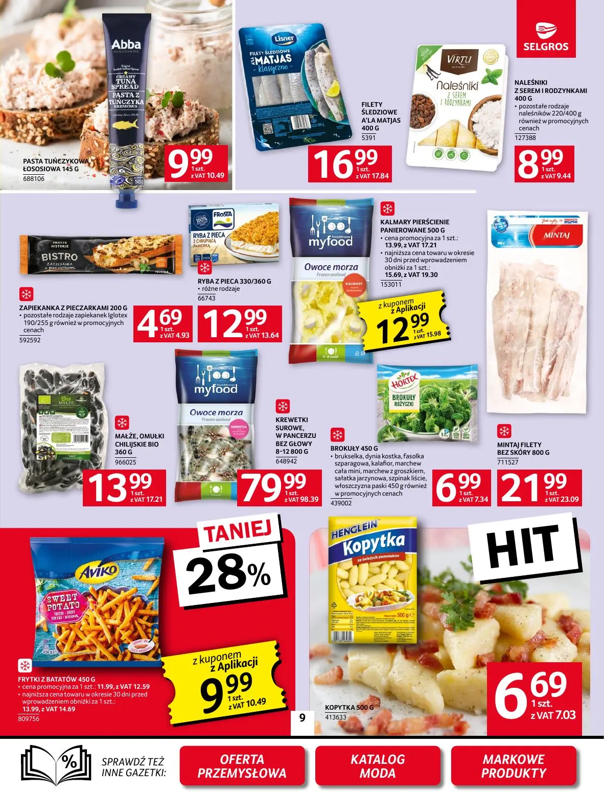 gazetka promocyjna SELGROS Oferta Spożywcza - Strona 9