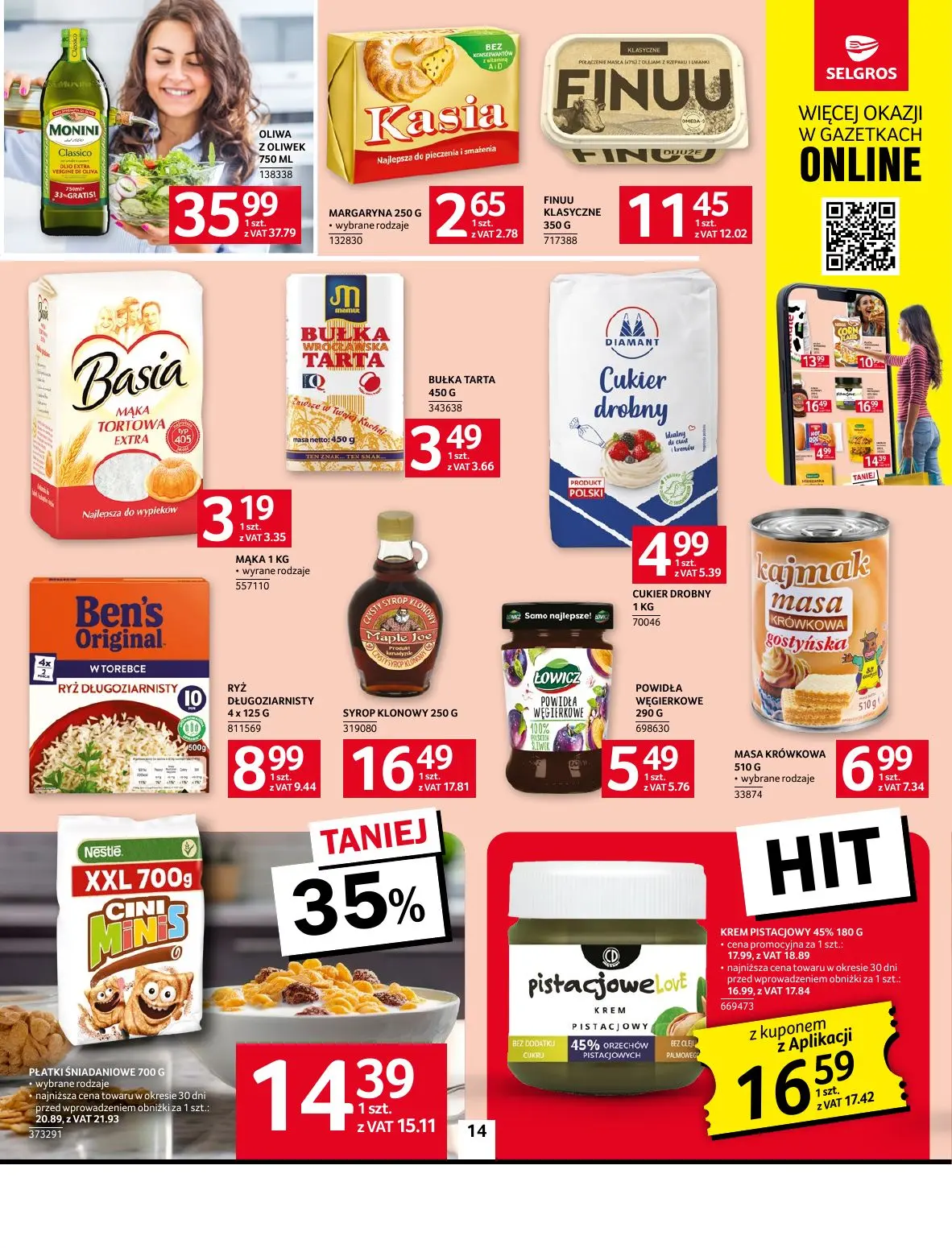 gazetka promocyjna SELGROS Oferta Spożywcza - Strona 14