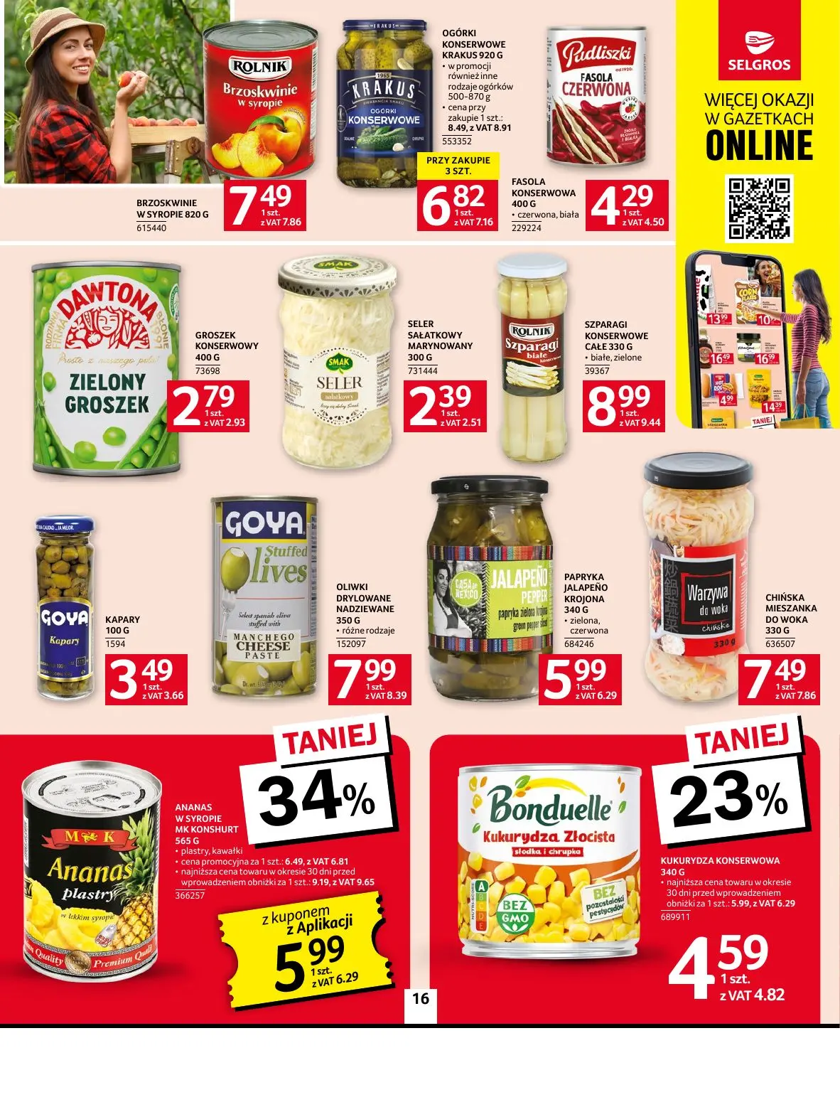 gazetka promocyjna SELGROS Oferta Spożywcza - Strona 16