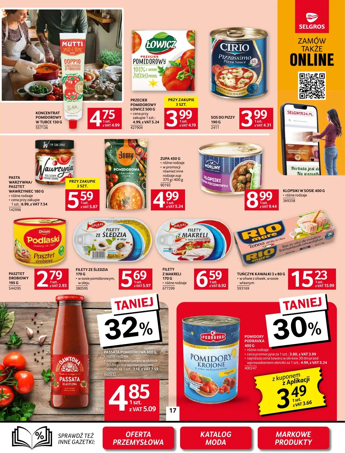gazetka promocyjna SELGROS Oferta Spożywcza - Strona 17