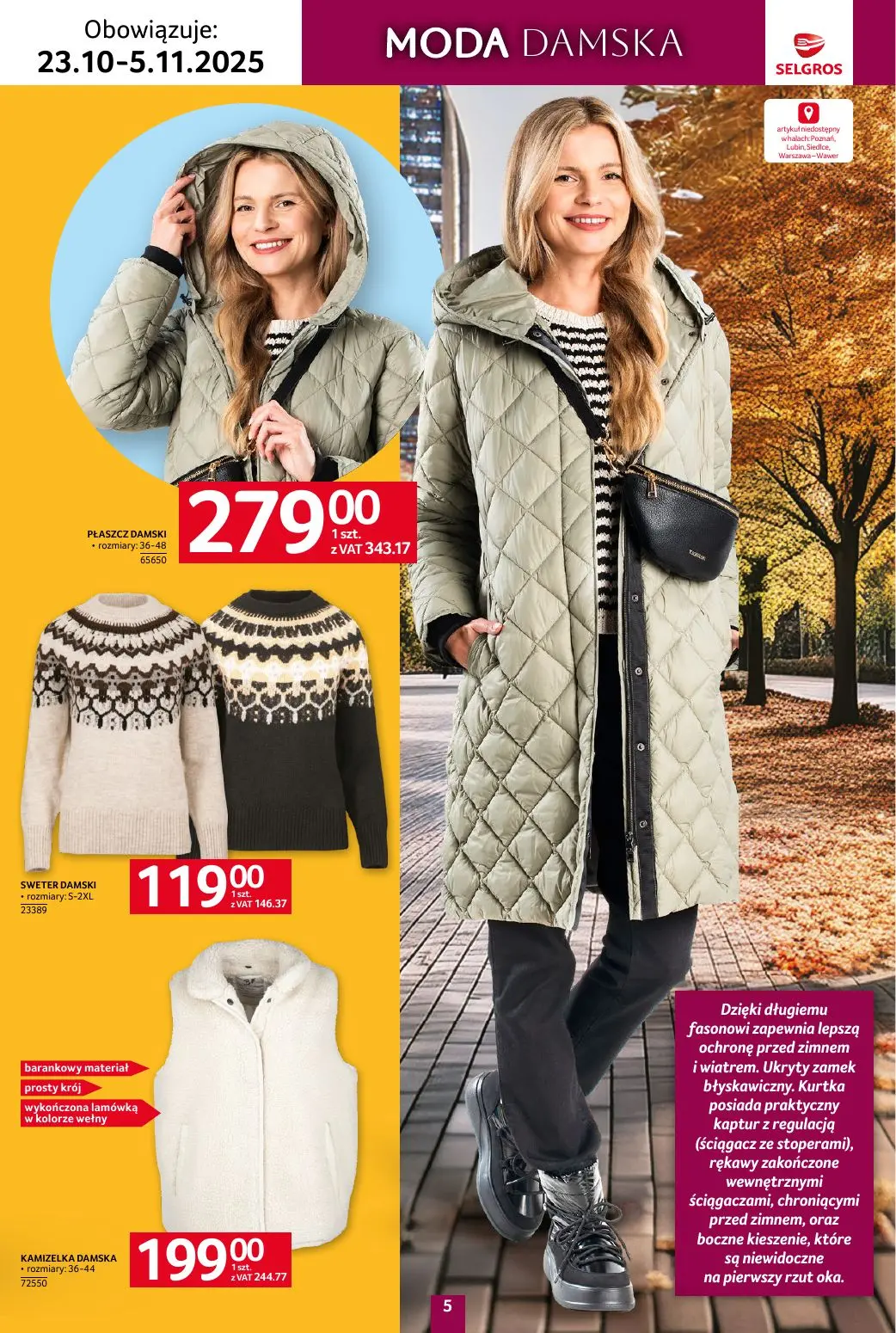 gazetka promocyjna SELGROS Katalog Tekstylia - Strona 5