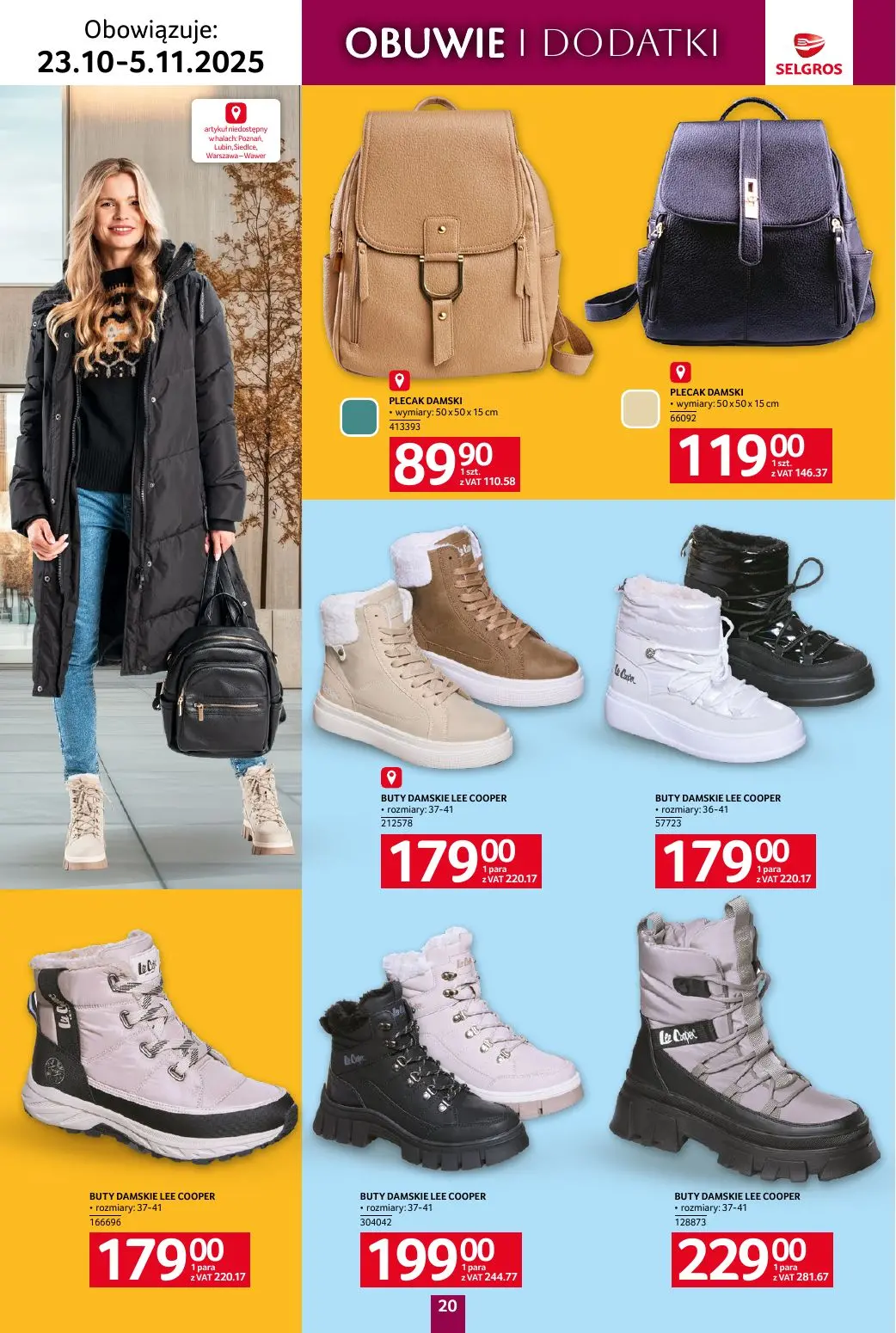gazetka promocyjna SELGROS Katalog Tekstylia - Strona 20