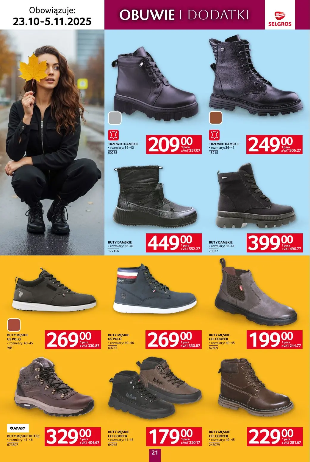 gazetka promocyjna SELGROS Katalog Tekstylia - Strona 21