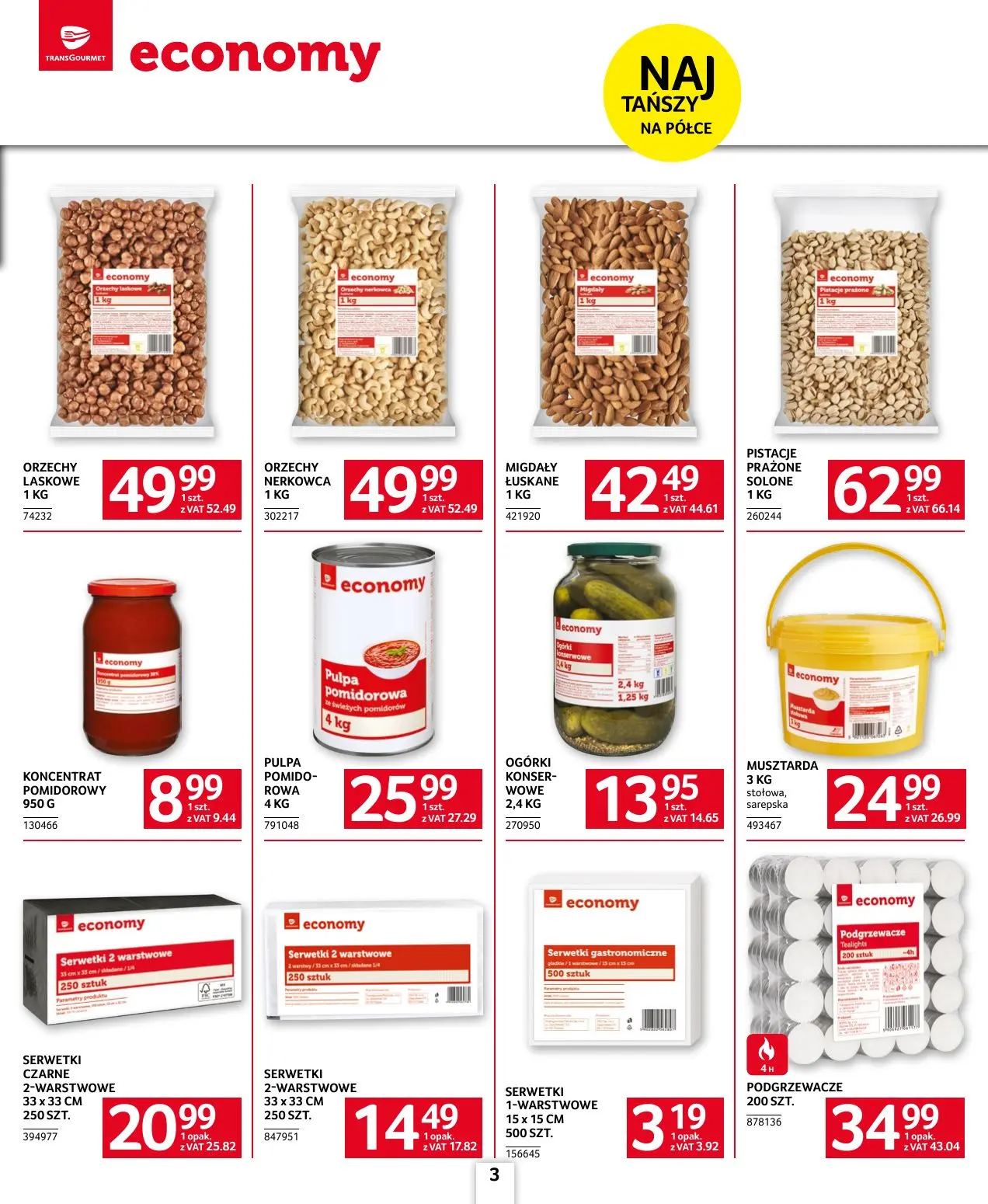 gazetka promocyjna SELGROS Oferta dla gastronomii - Strona 3