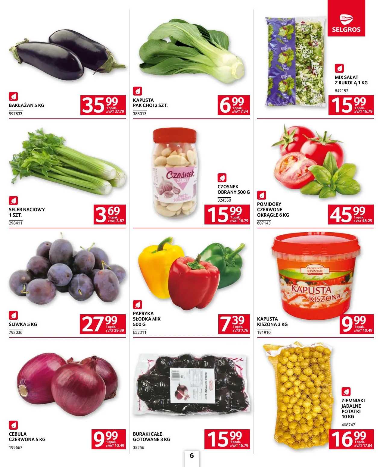gazetka promocyjna SELGROS Oferta dla gastronomii - Strona 6