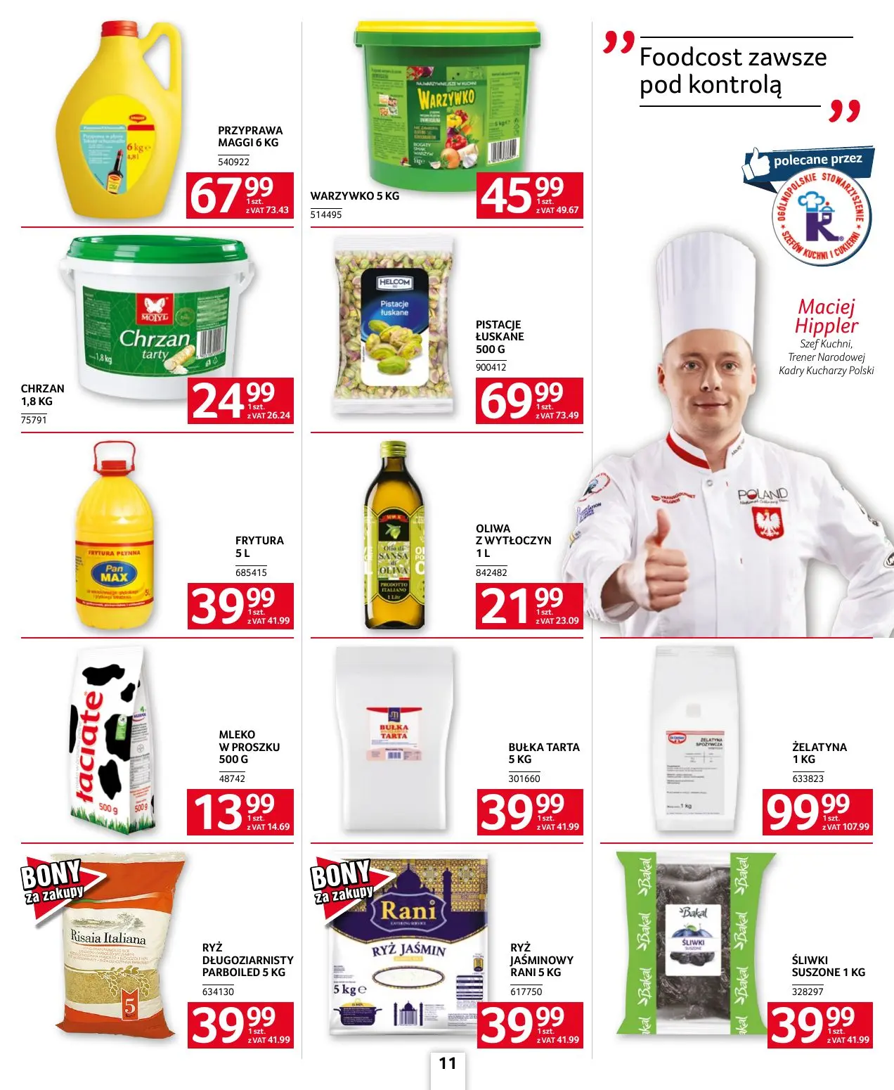 gazetka promocyjna SELGROS Oferta dla gastronomii - Strona 11