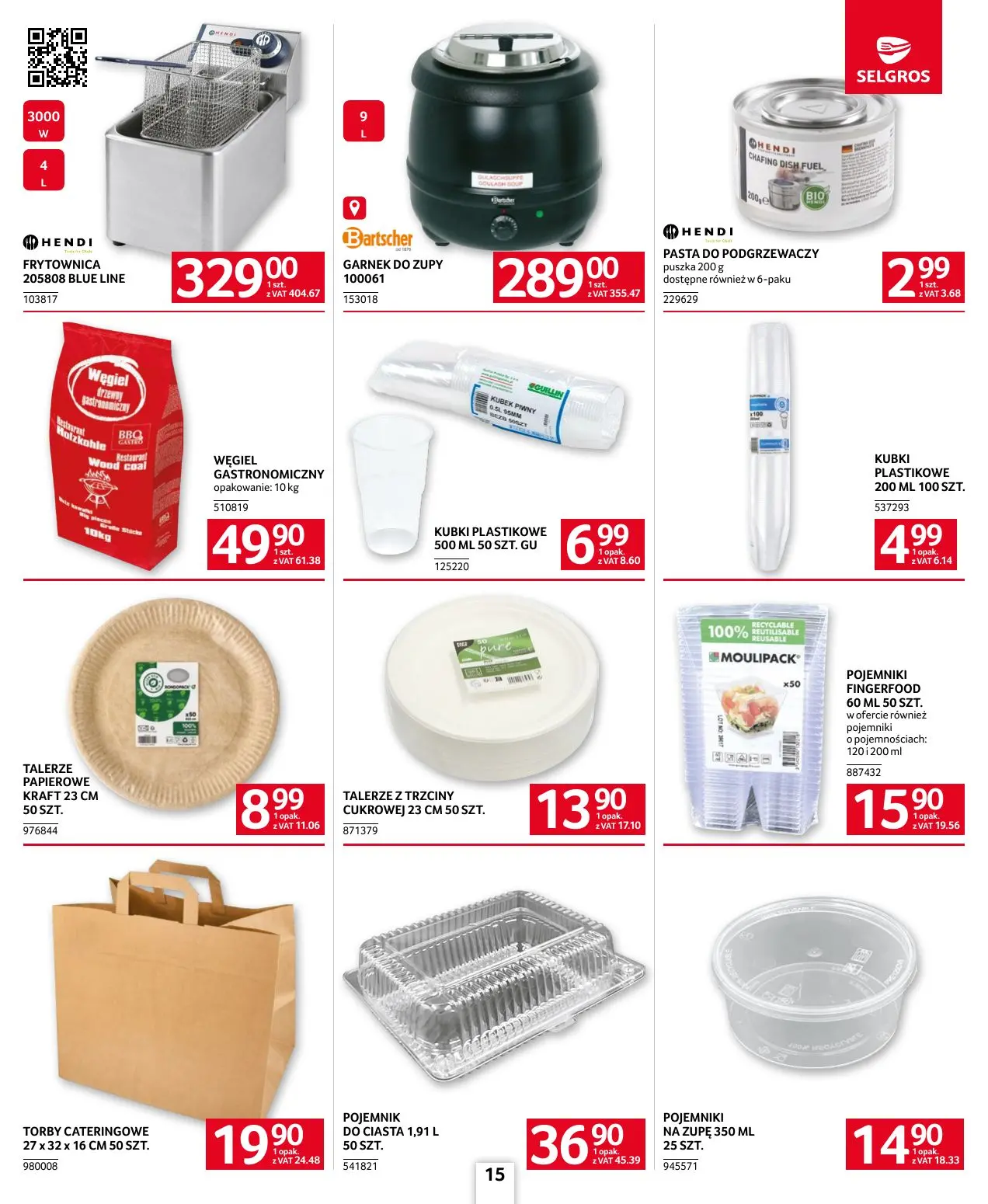 gazetka promocyjna SELGROS Oferta dla gastronomii - Strona 15