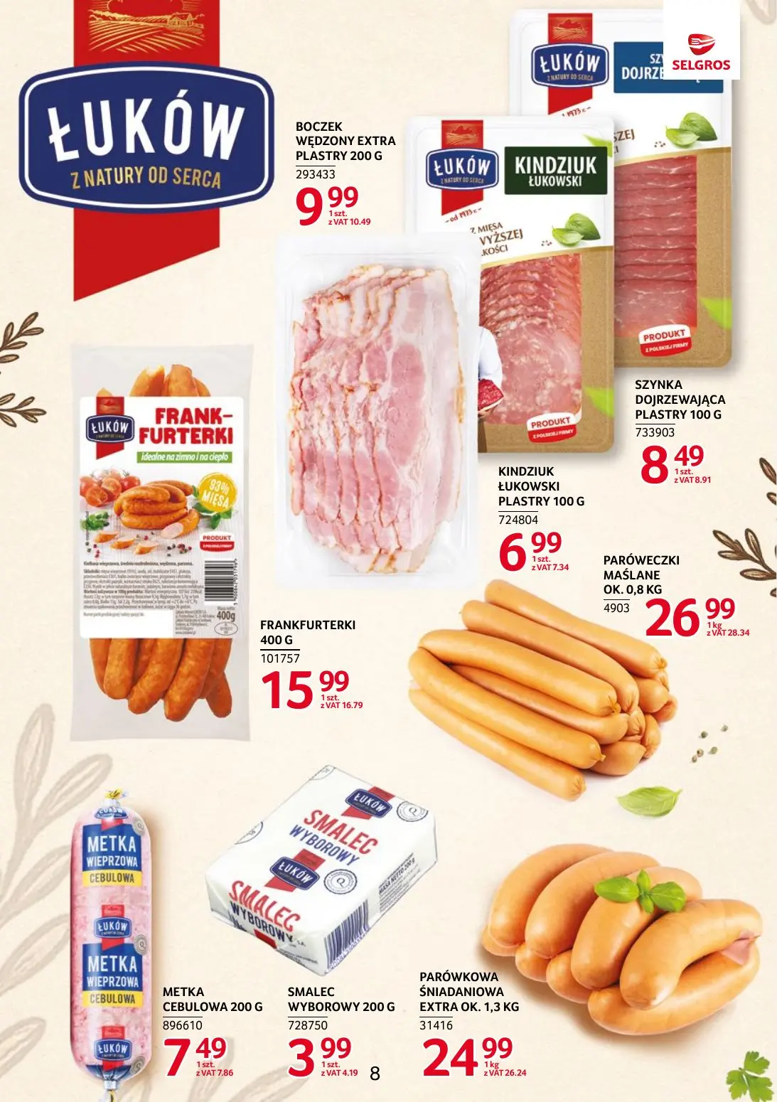 gazetka promocyjna SELGROS Markowe Produkty - Strona 8