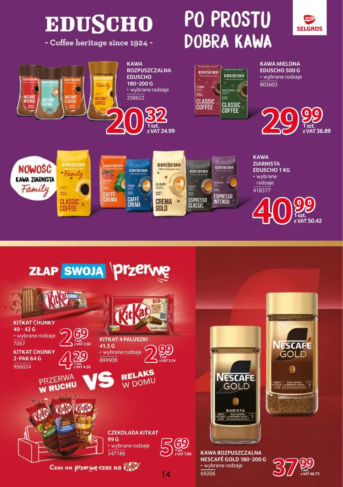 gazetka promocyjna SELGROS Markowe Produkty - Strona 14