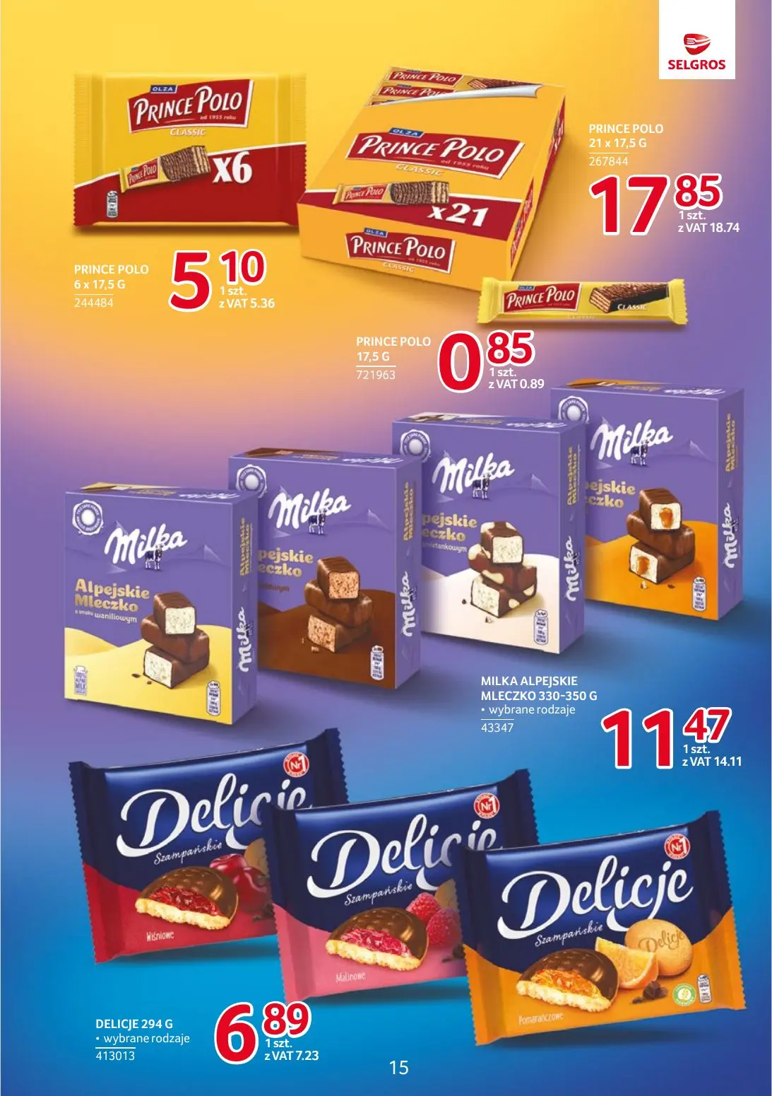 gazetka promocyjna SELGROS Markowe Produkty - Strona 15