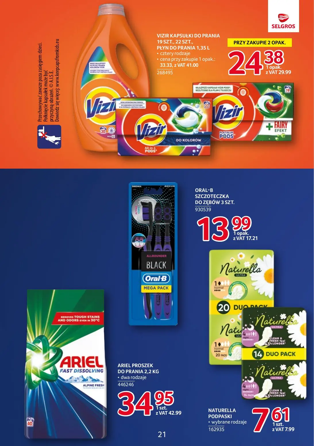 gazetka promocyjna SELGROS Markowe Produkty - Strona 21