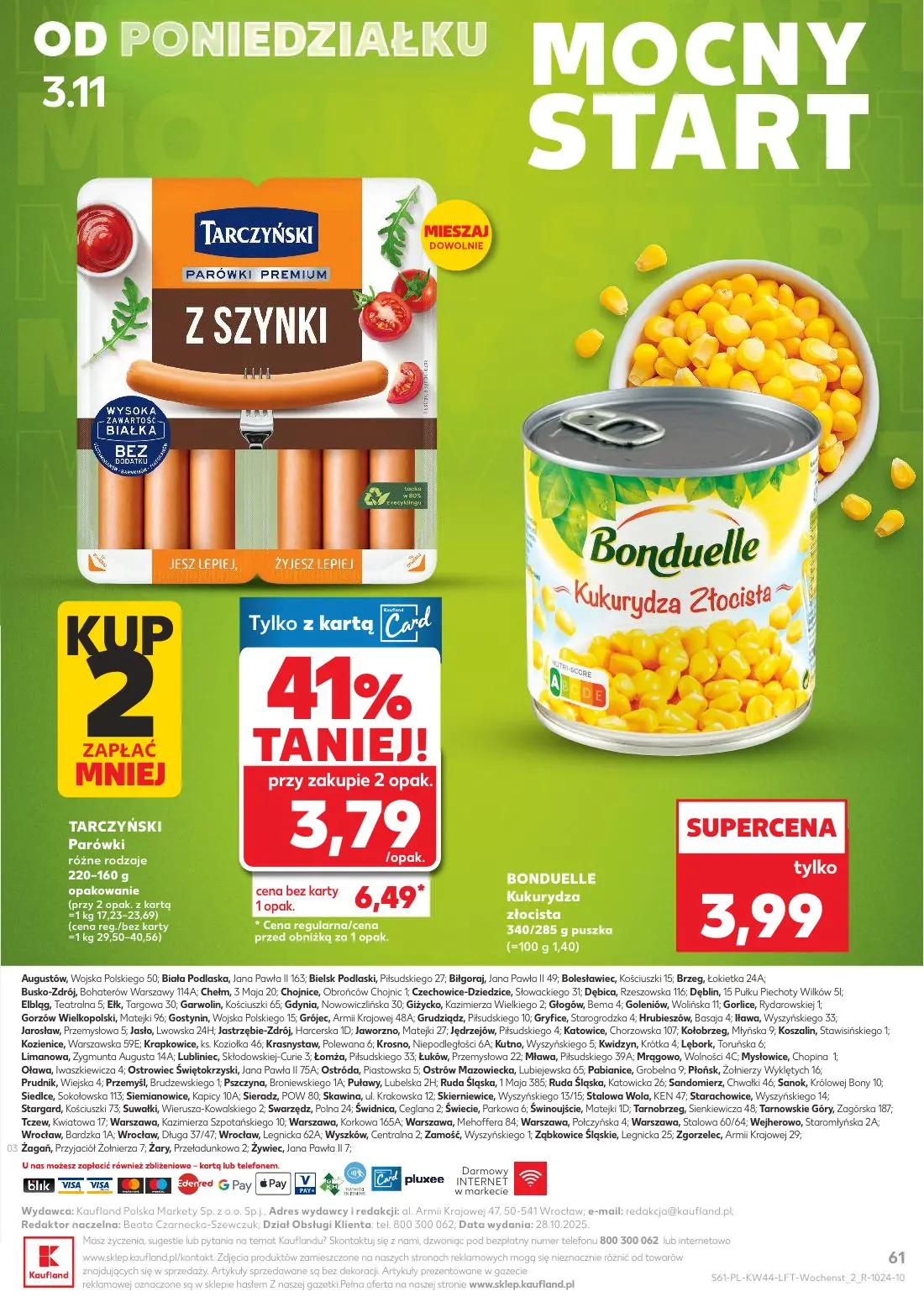 gazetka promocyjna Kaufland Jest fresz - Strona 61