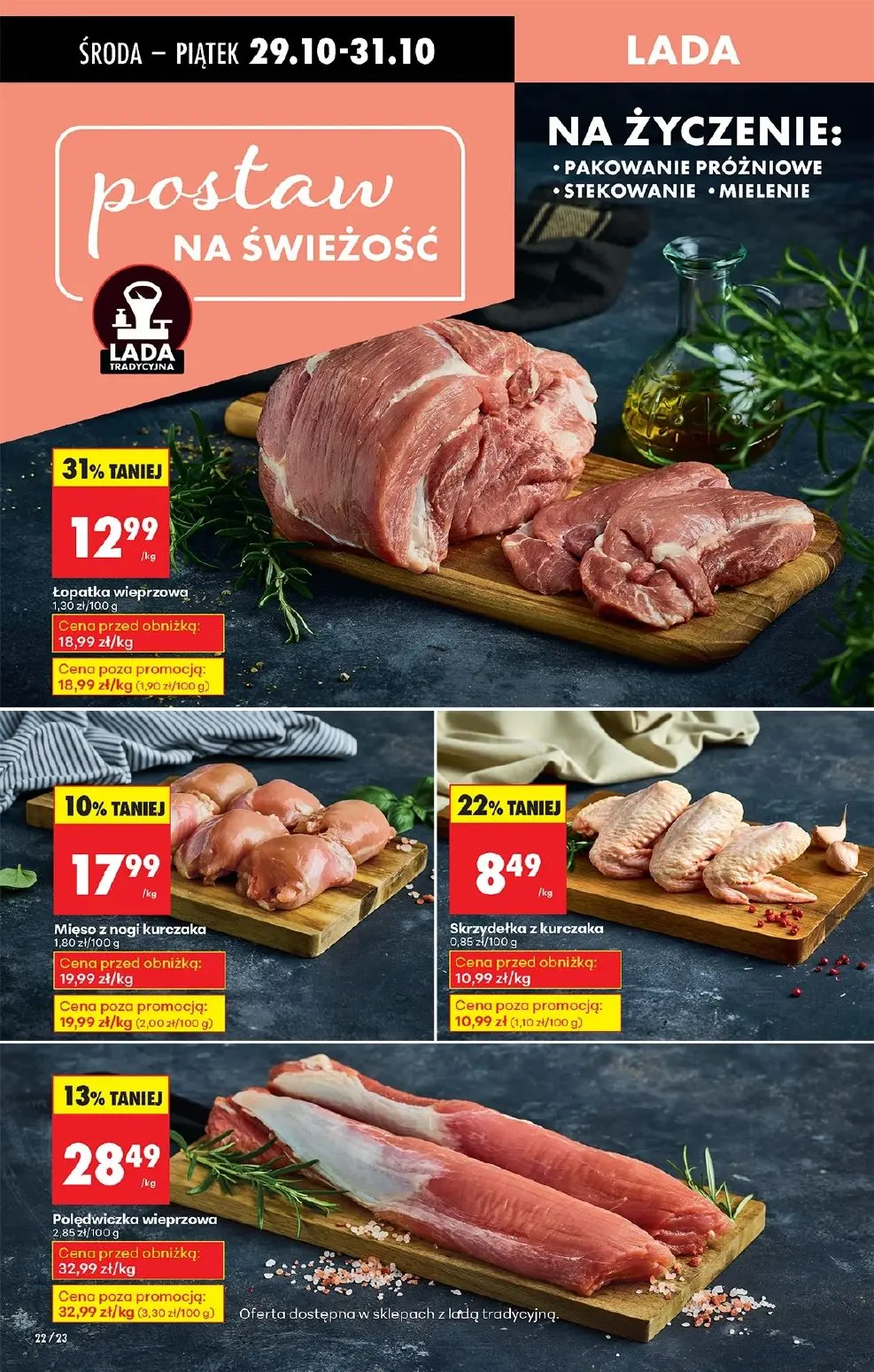 gazetka promocyjna Biedronka Od środy. Lada tradycyjna - Strona 28