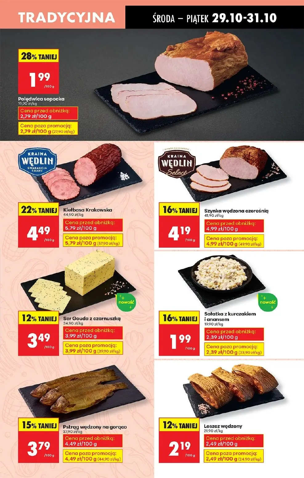 gazetka promocyjna Biedronka Od środy. Lada tradycyjna - Strona 29