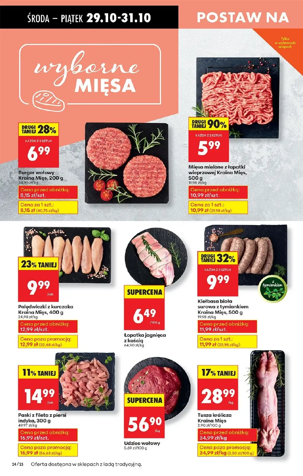 gazetka promocyjna Biedronka Od środy. Lada tradycyjna - Strona 30