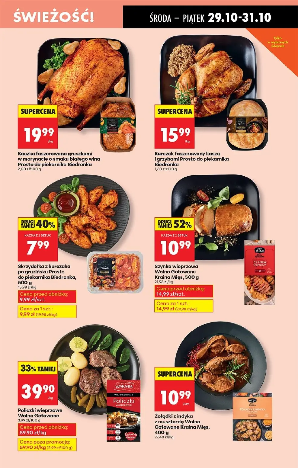 gazetka promocyjna Biedronka Od środy. Lada tradycyjna - Strona 31