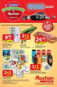 Gazetka promocyjna Auchan Supermarket, ważna od 2025-10-30 do 2025-11-05.