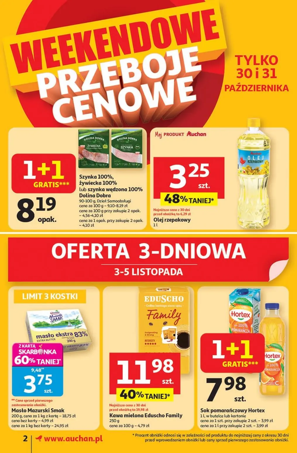gazetka promocyjna Auchan Supermarket Pewność niskich cen - Strona 2