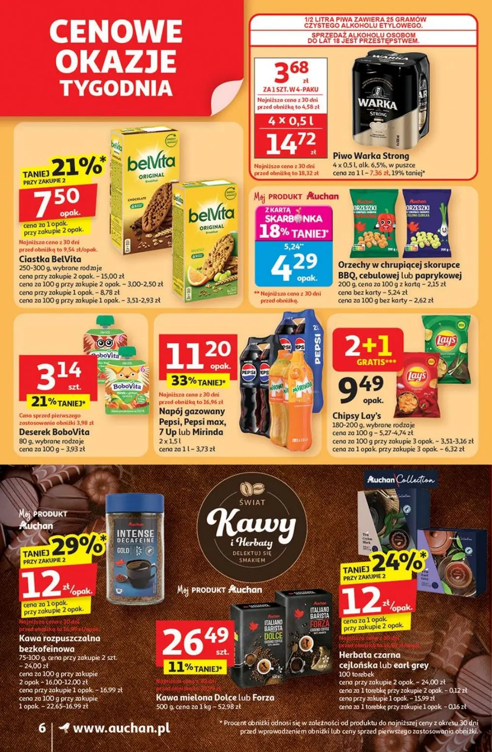 gazetka promocyjna Auchan Supermarket Pewność niskich cen - Strona 6