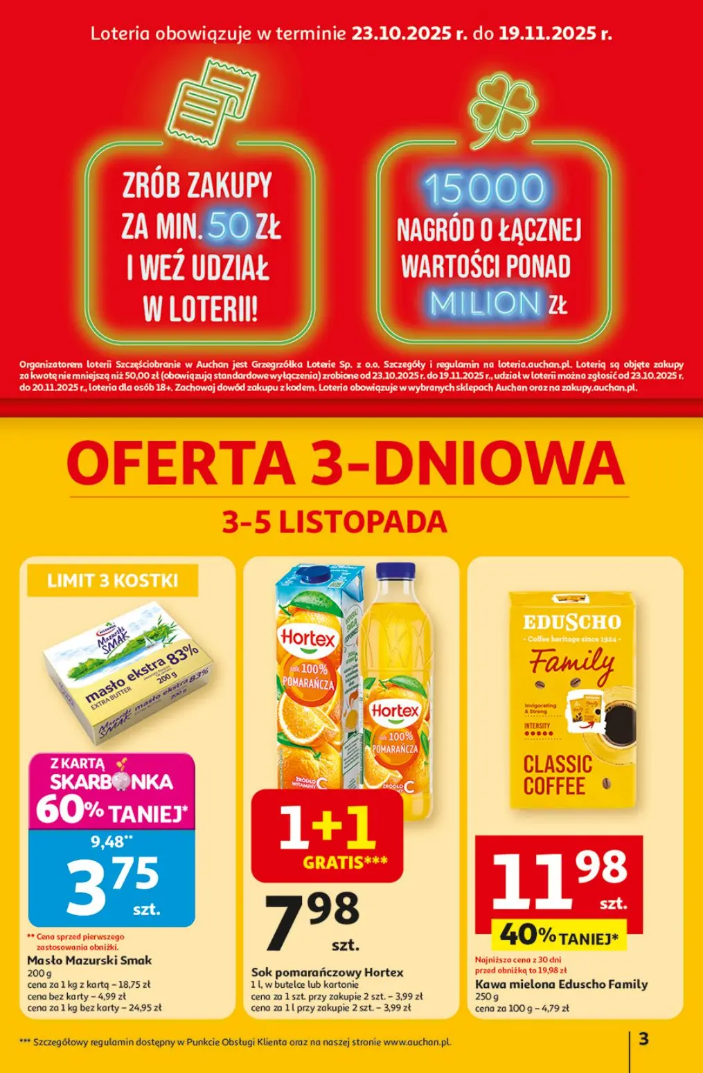 gazetka promocyjna Auchan Pewność niskich cen - Strona 3