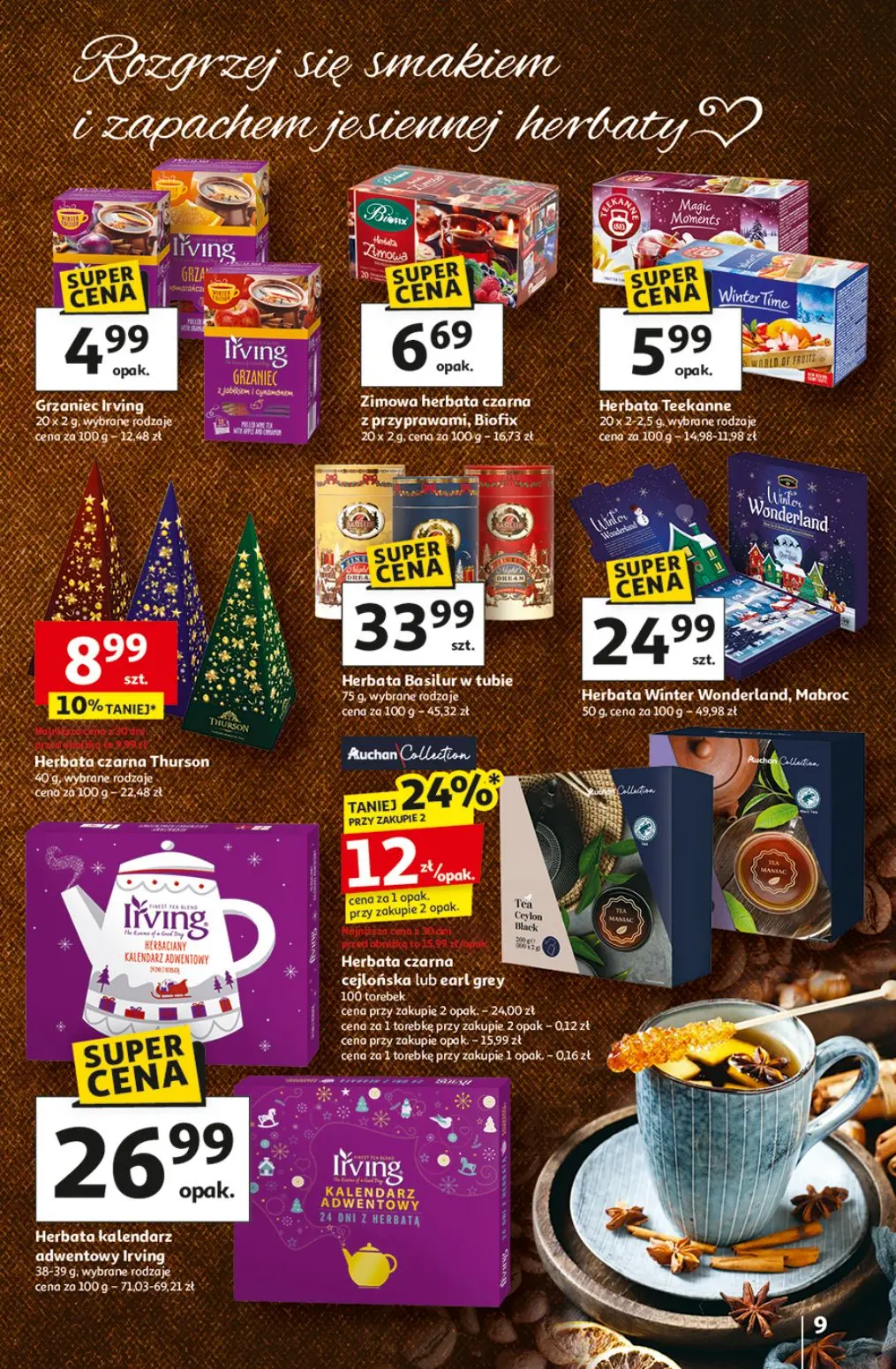 gazetka promocyjna Auchan Pewność niskich cen - Strona 9