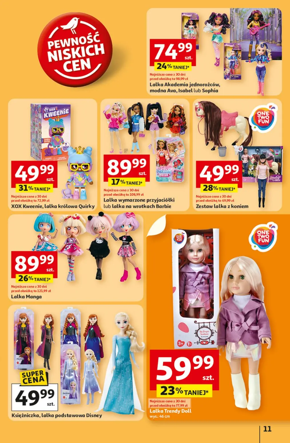 gazetka promocyjna Auchan Pewność niskich cen - Strona 11