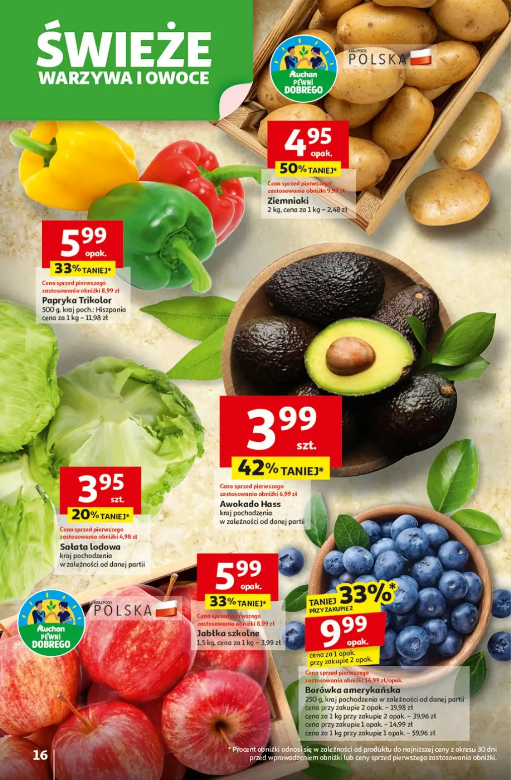 gazetka promocyjna Auchan Pewność niskich cen - Strona 16