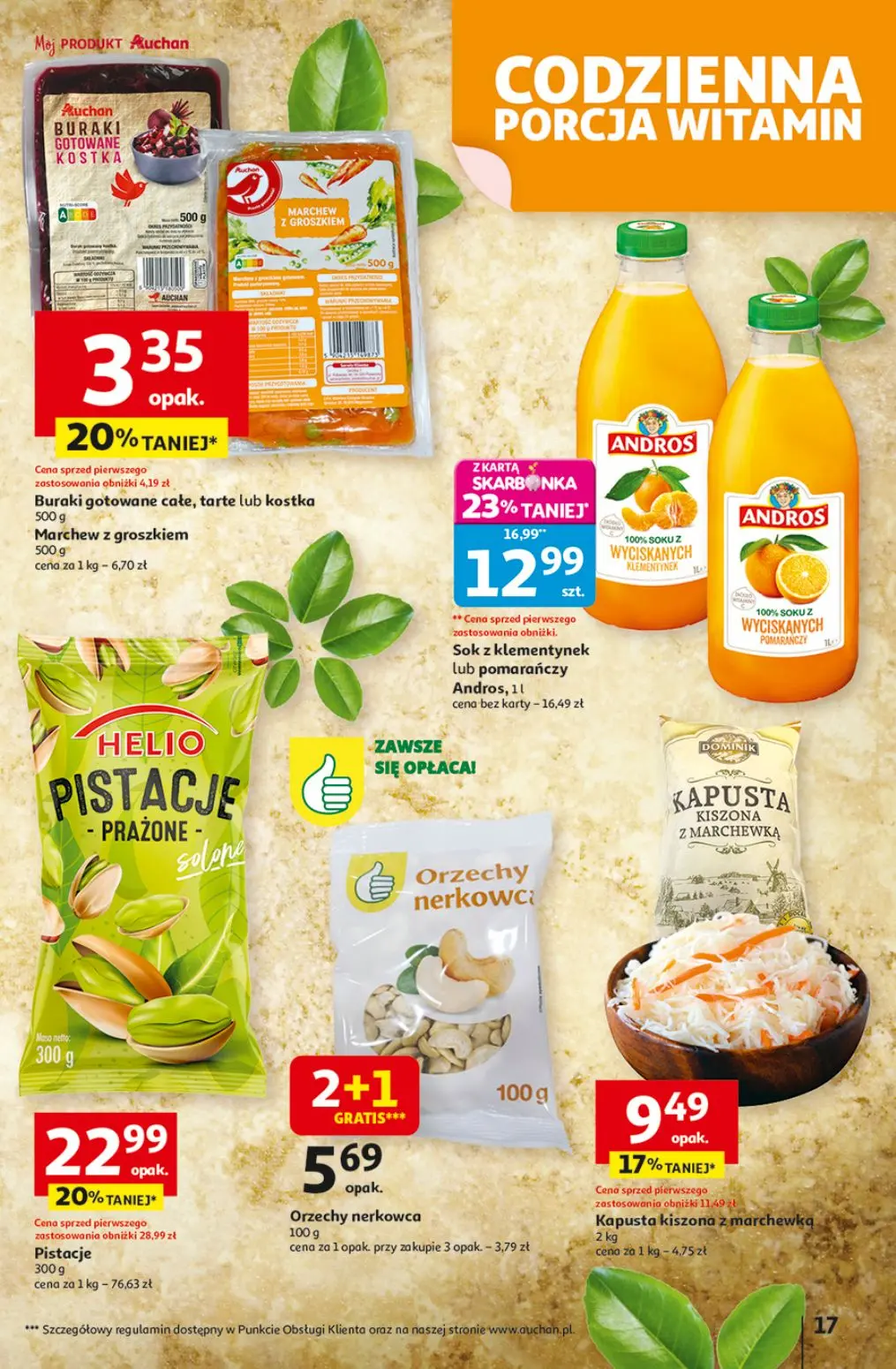 gazetka promocyjna Auchan Pewność niskich cen - Strona 17