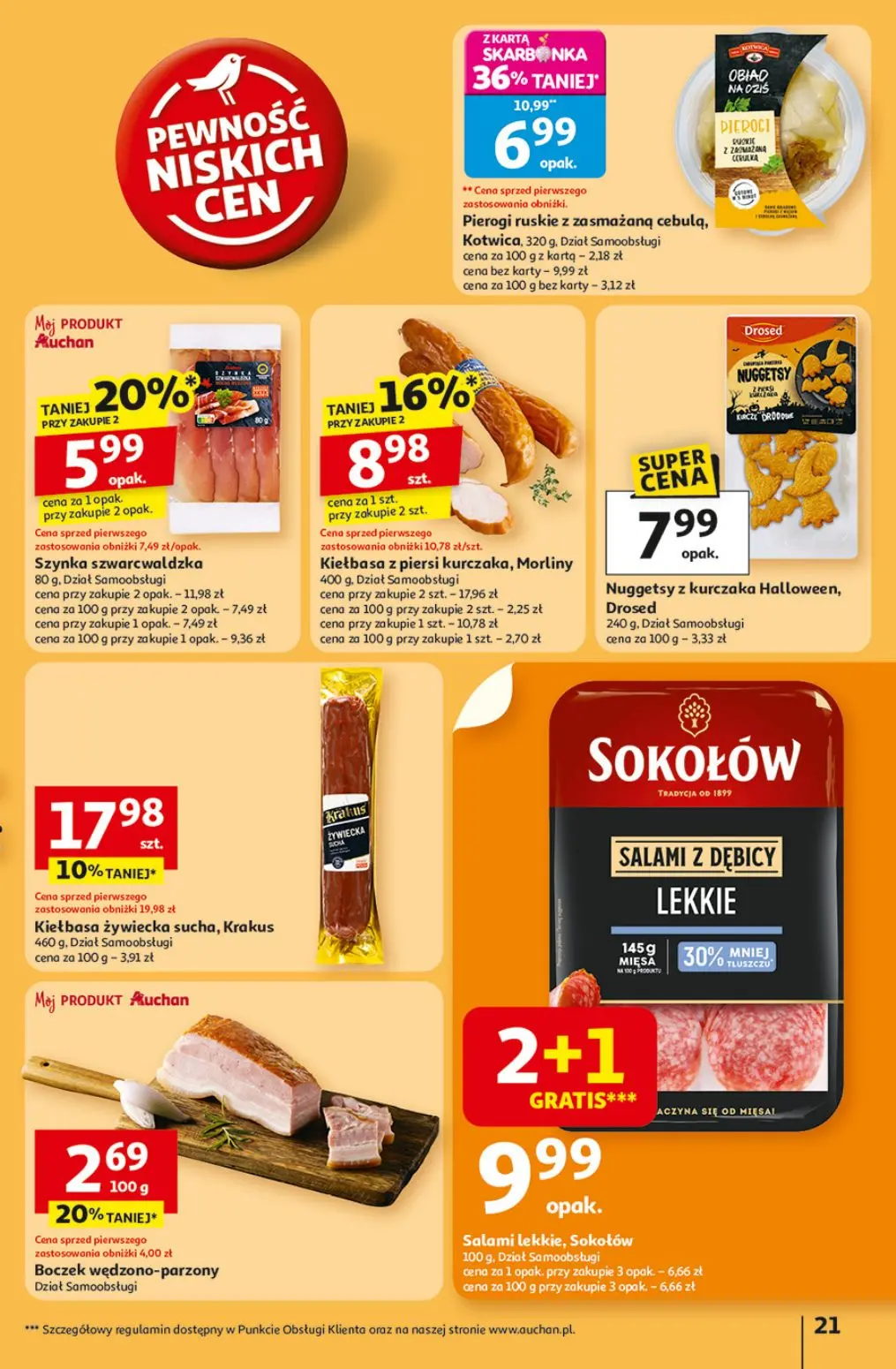 gazetka promocyjna Auchan Pewność niskich cen - Strona 21