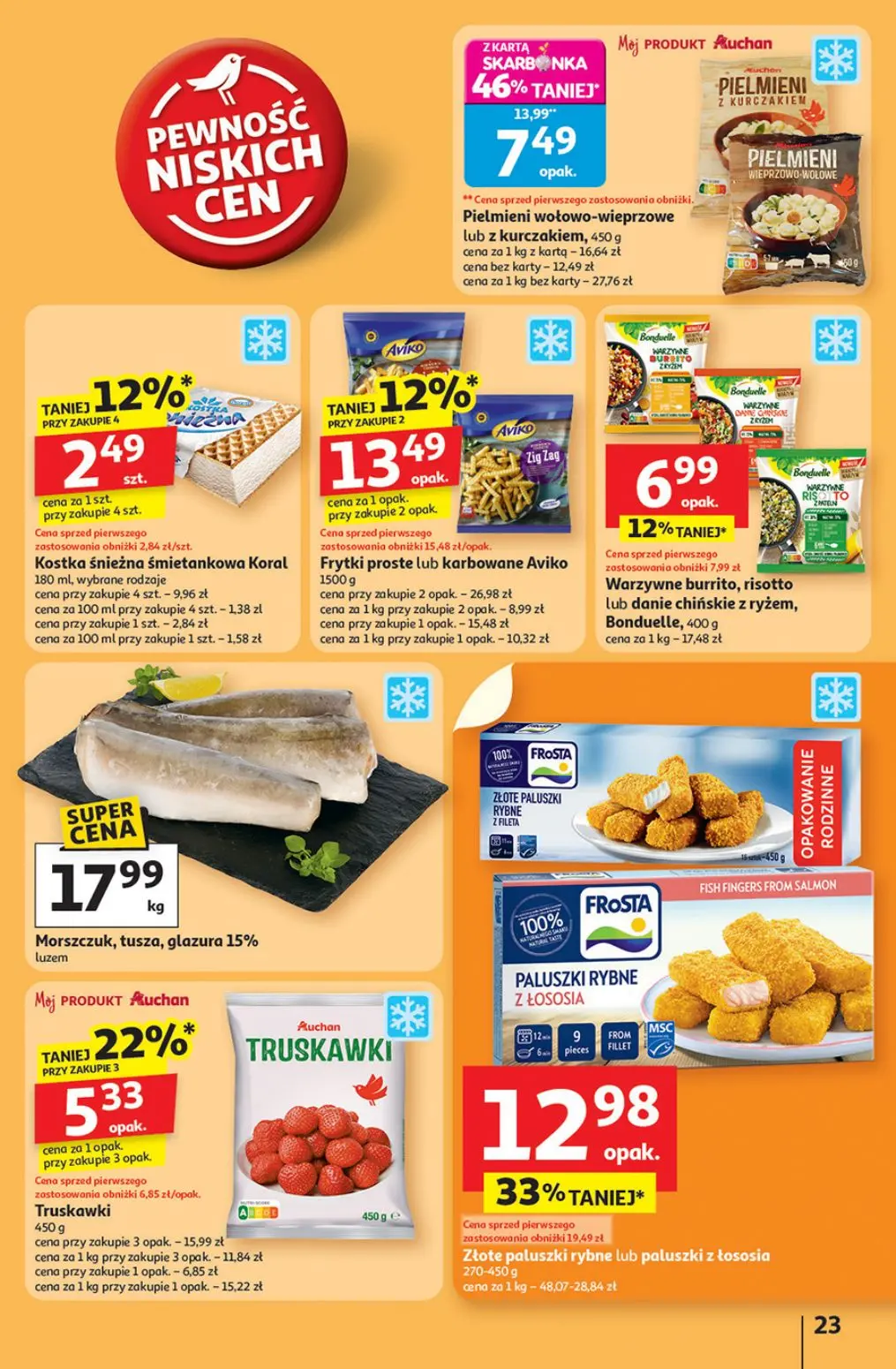 gazetka promocyjna Auchan Pewność niskich cen - Strona 23