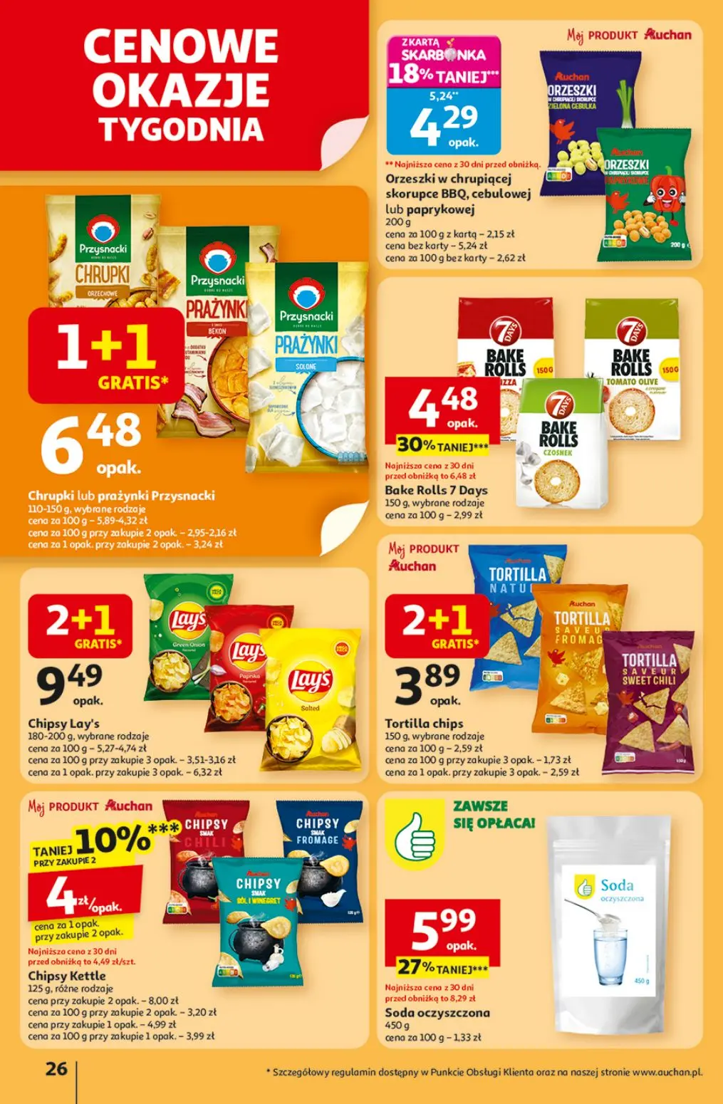 gazetka promocyjna Auchan Pewność niskich cen - Strona 26