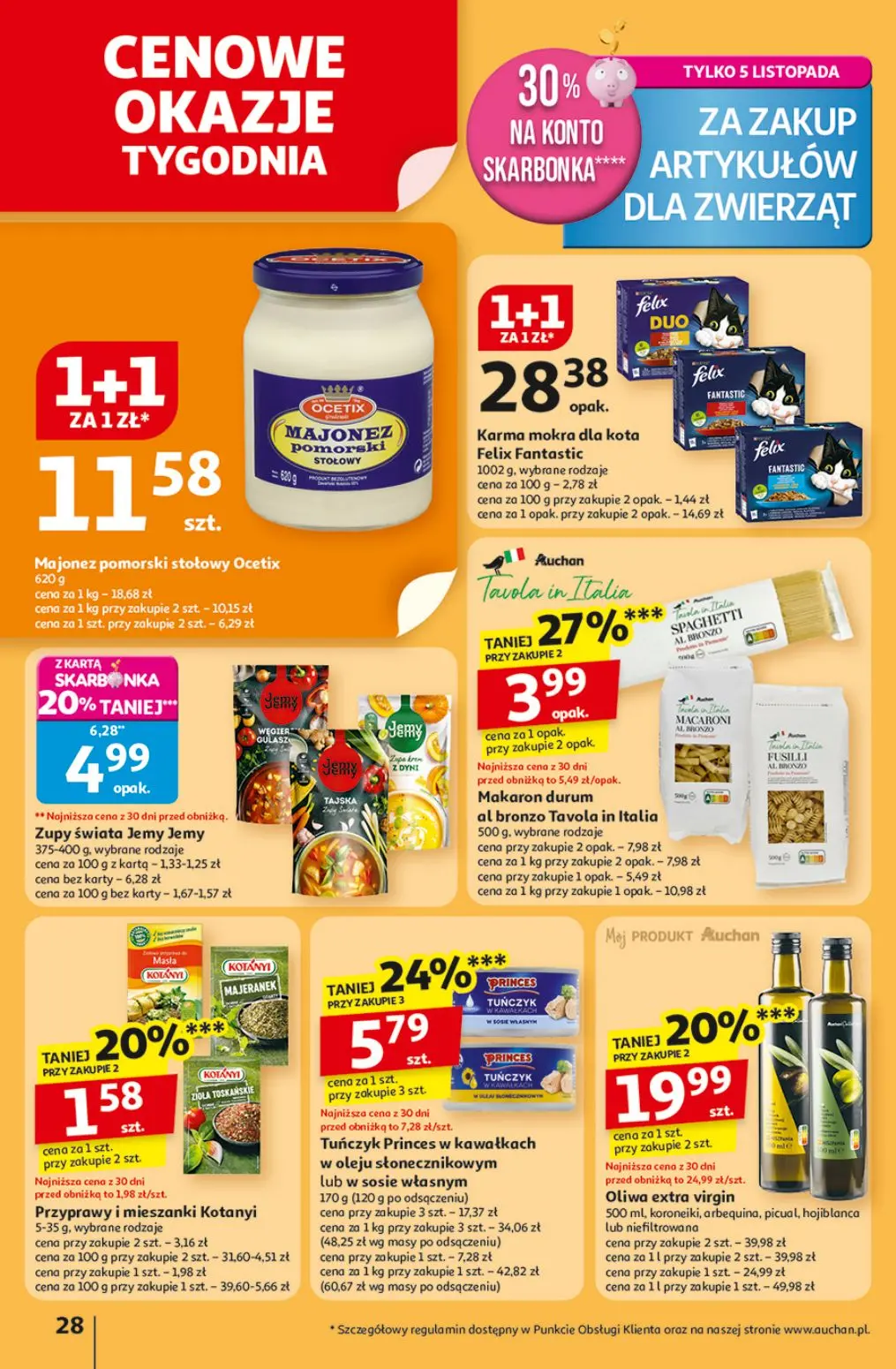 gazetka promocyjna Auchan Pewność niskich cen - Strona 28