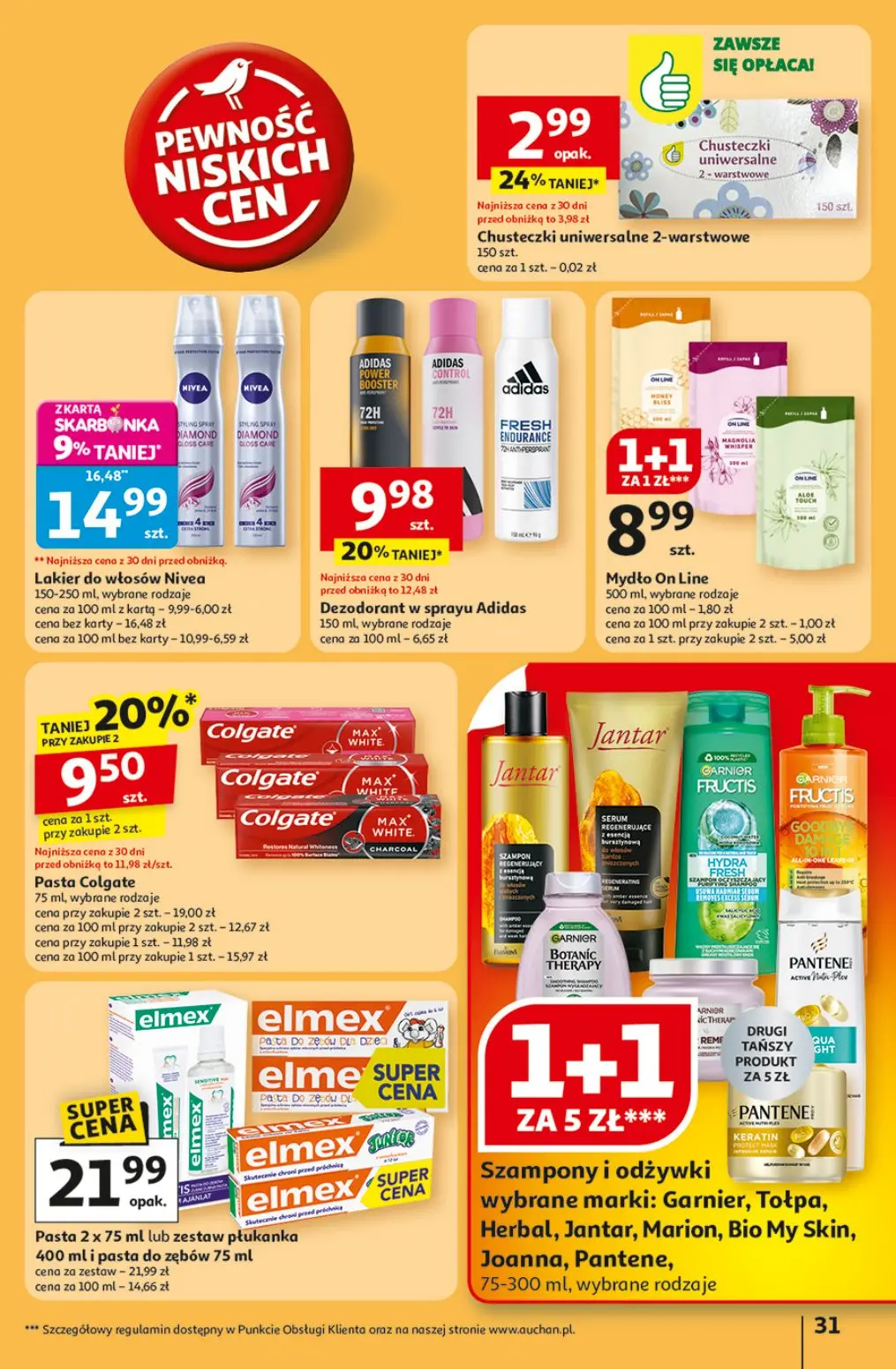 gazetka promocyjna Auchan Pewność niskich cen - Strona 31