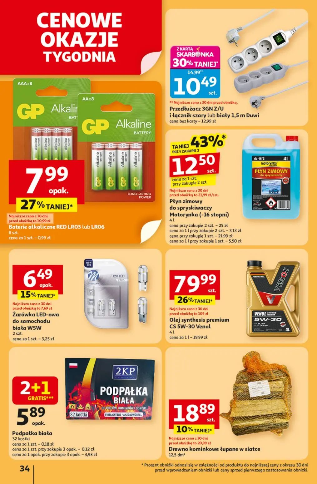 gazetka promocyjna Auchan Pewność niskich cen - Strona 34