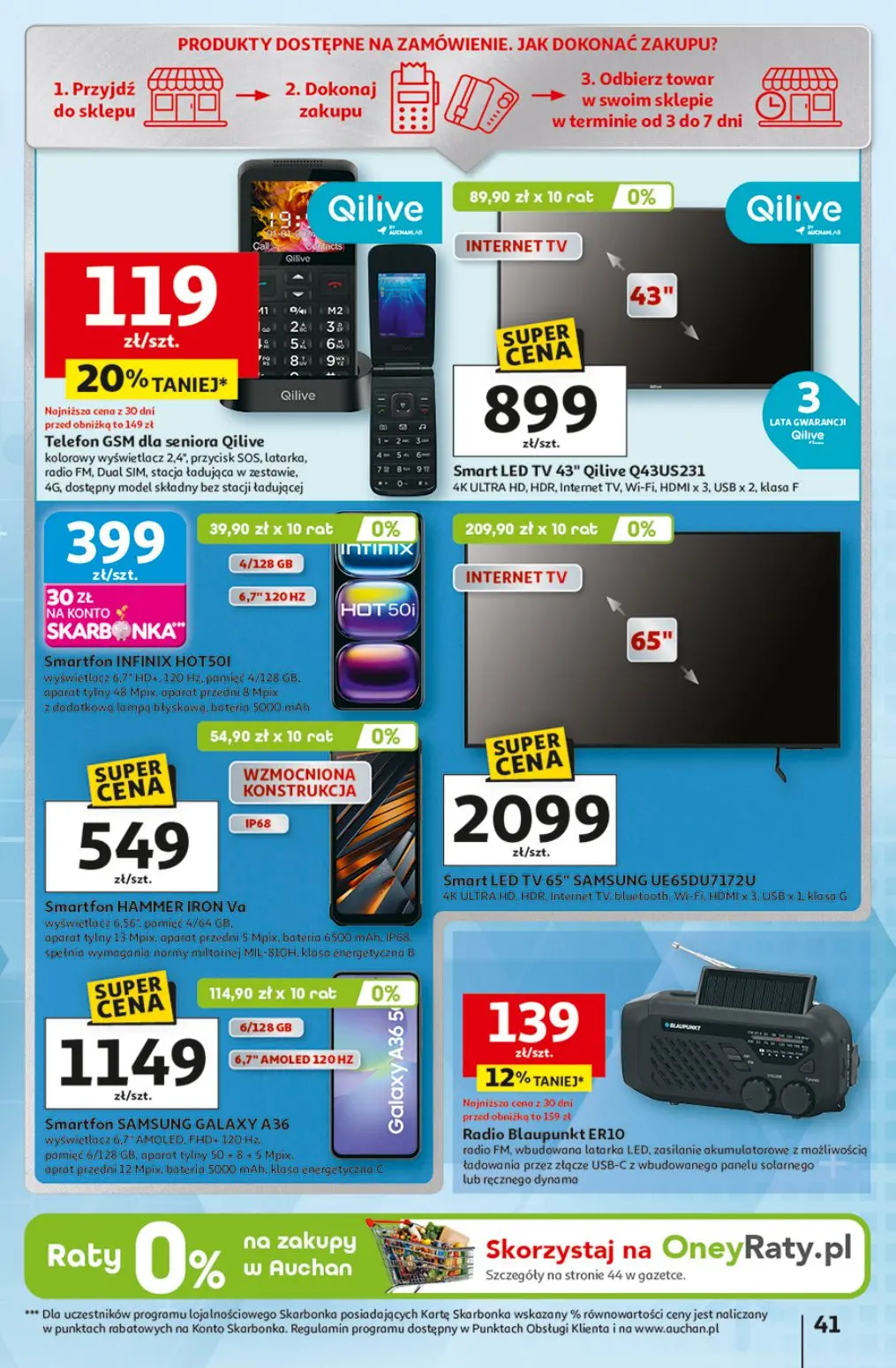 gazetka promocyjna Auchan Pewność niskich cen - Strona 41