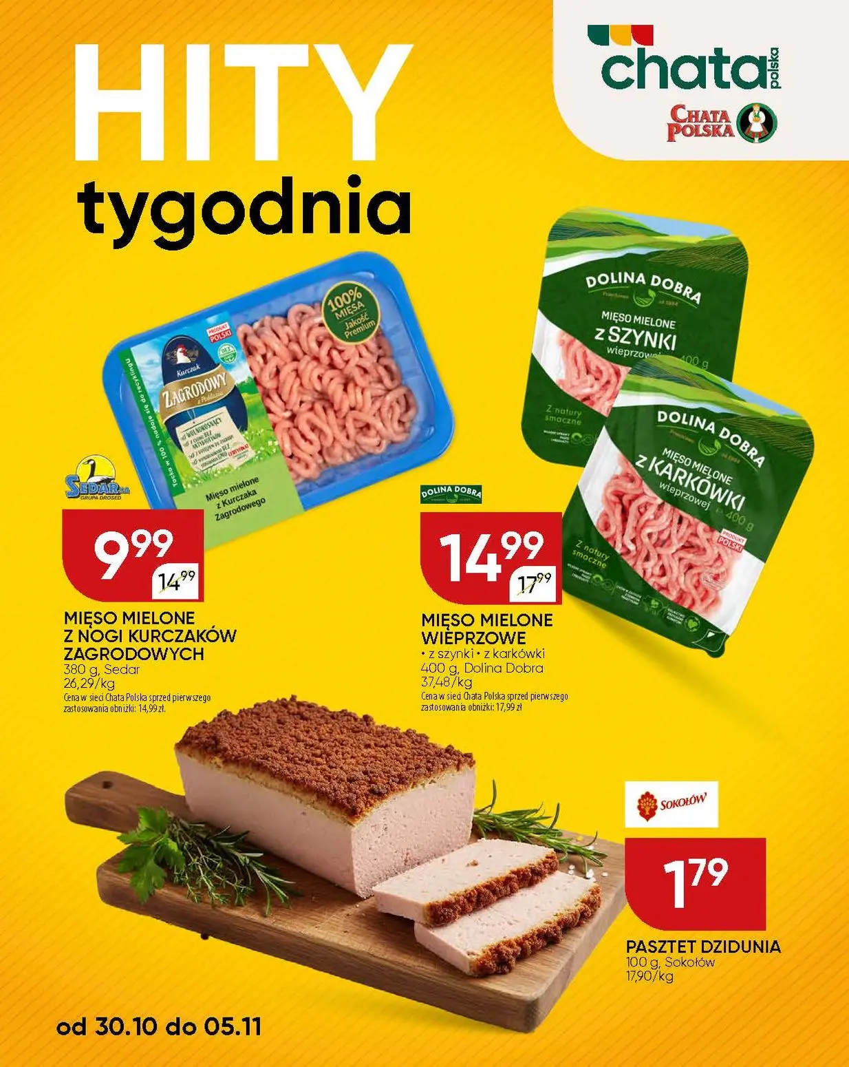 gazetka promocyjna Chata Polska Hity tygodnia - Strona 1