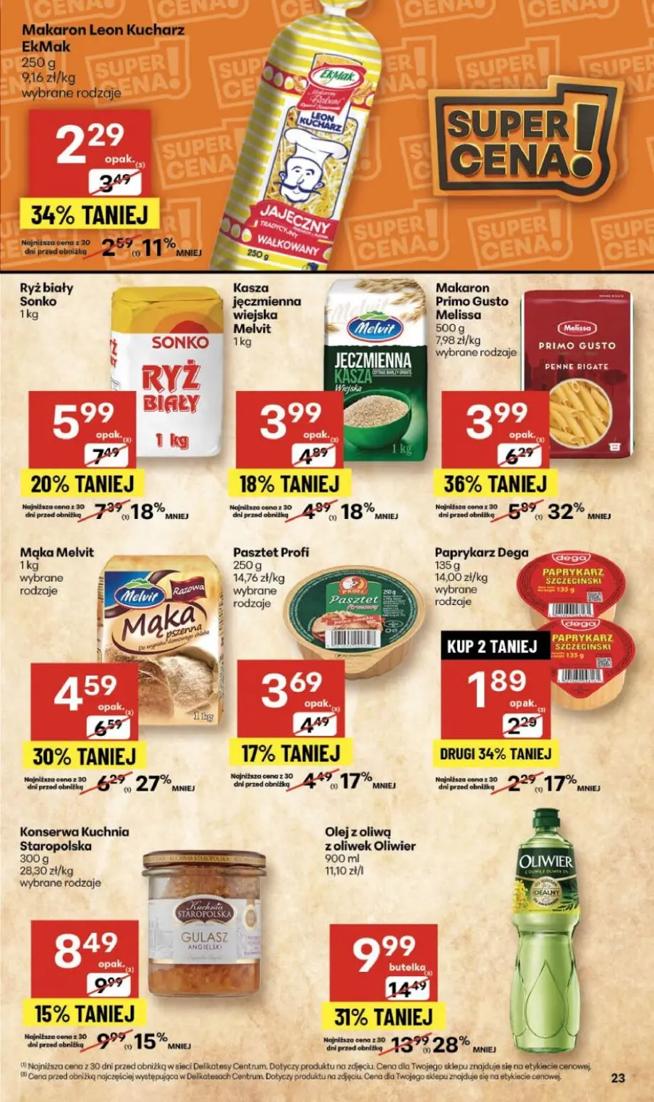 gazetka promocyjna Delikatesy Centrum Od czwartku - Strona 23
