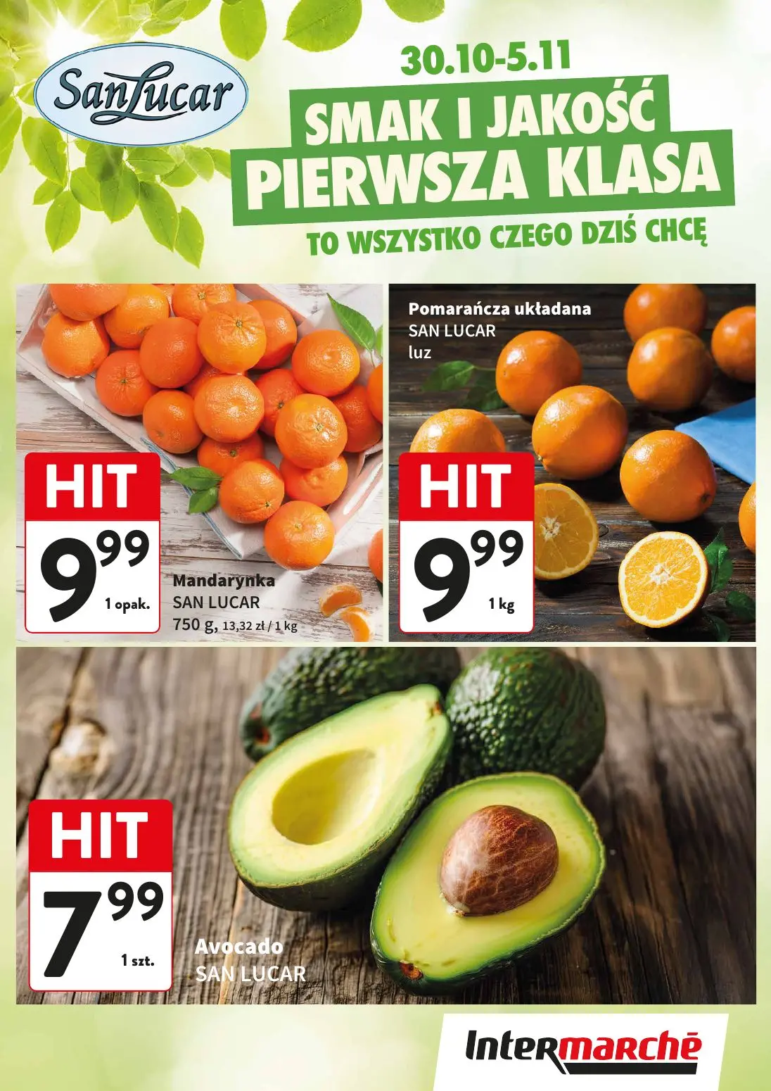 gazetka promocyjna Intermarche Smak i jakość - Strona 1
