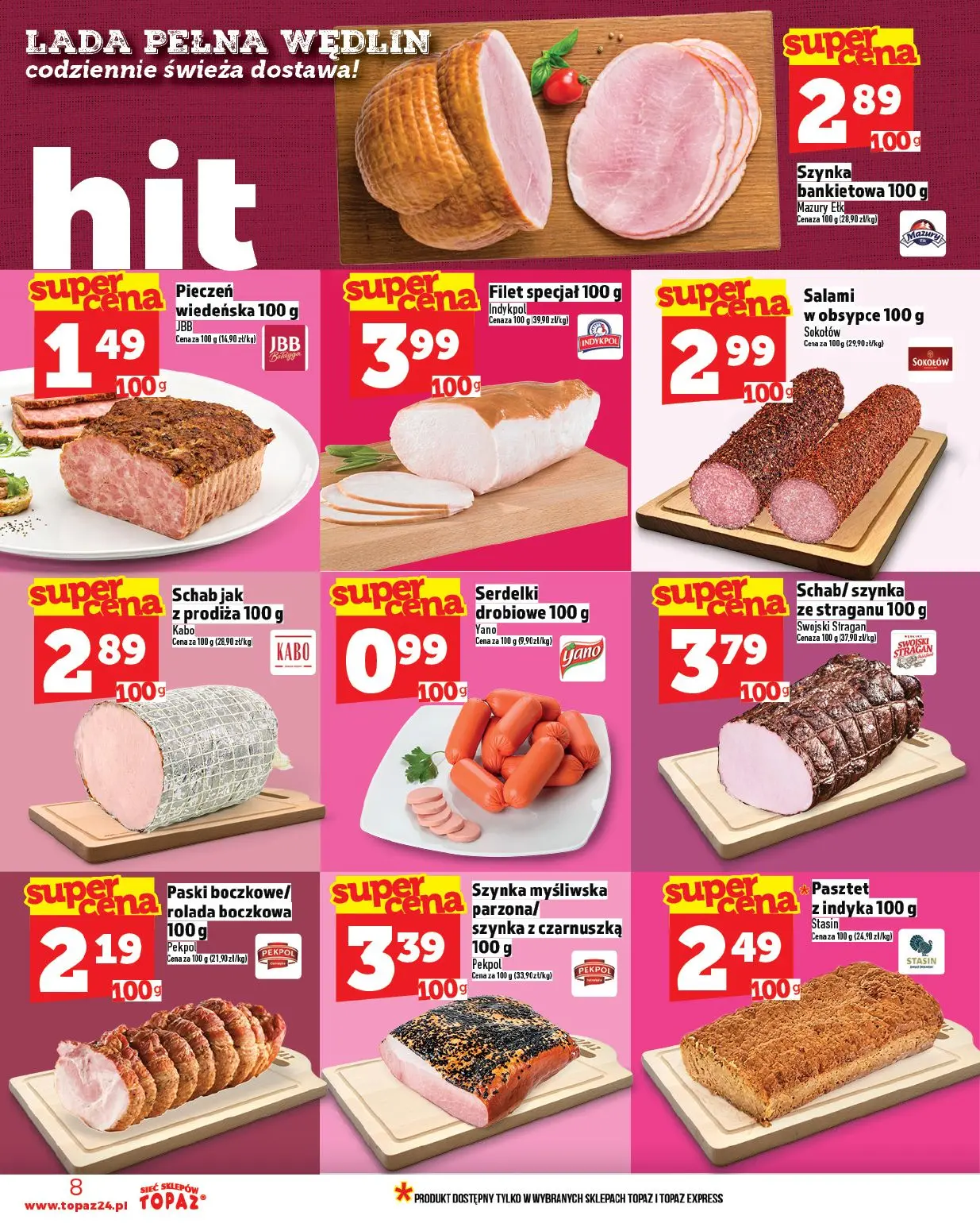 gazetka promocyjna Topaz Ogólna - Strona 8
