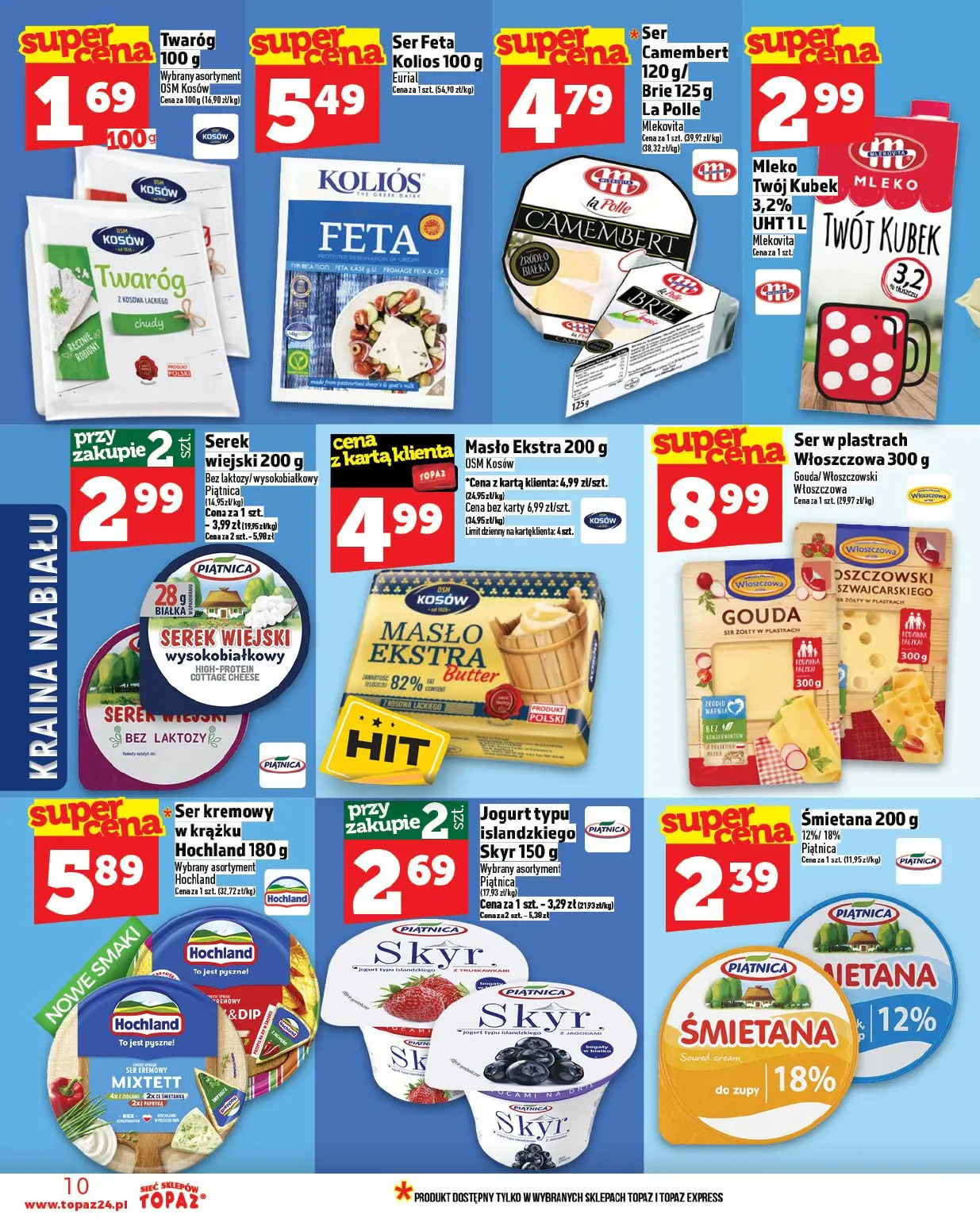 gazetka promocyjna Topaz Ogólna - Strona 10