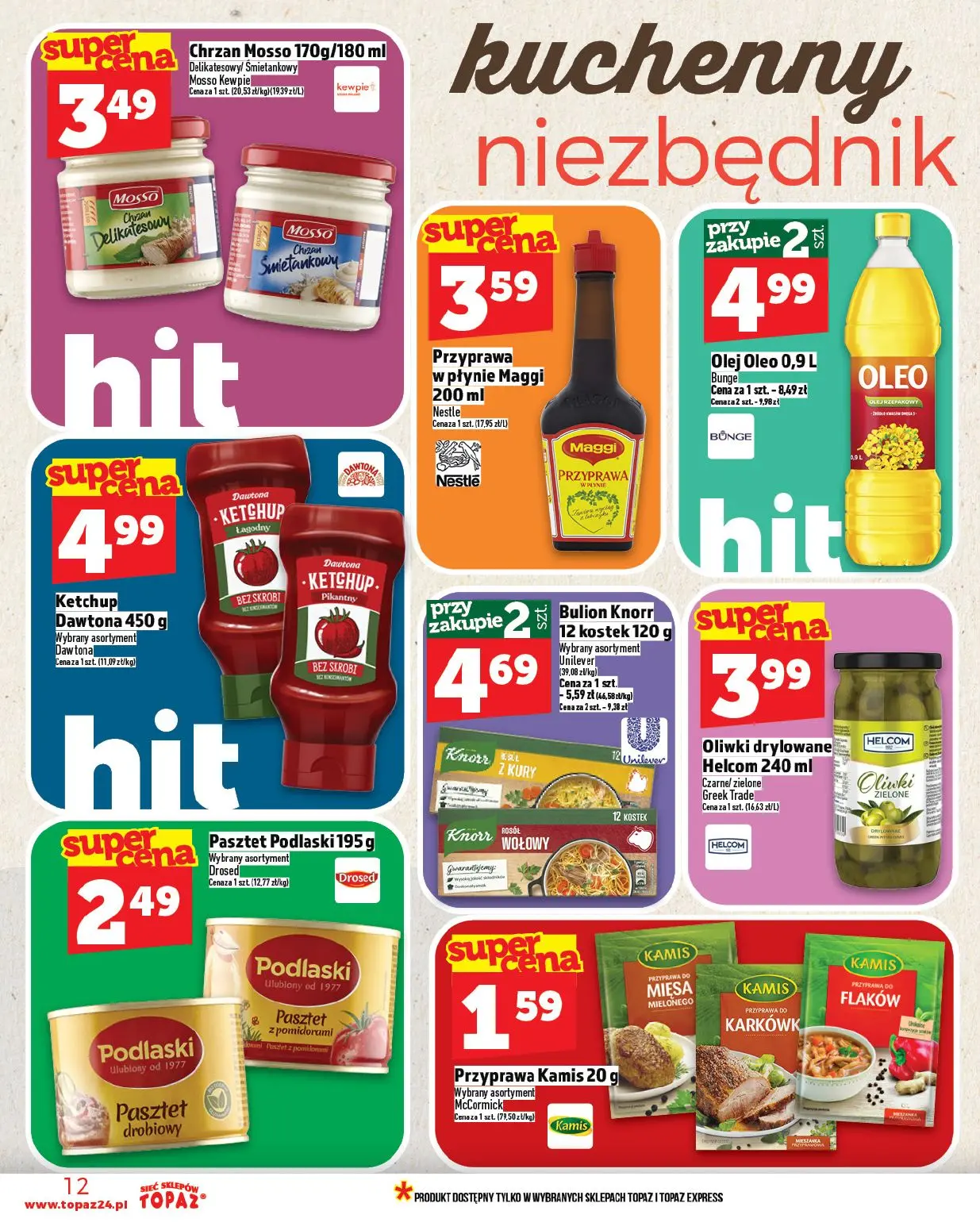 gazetka promocyjna Topaz Ogólna - Strona 12