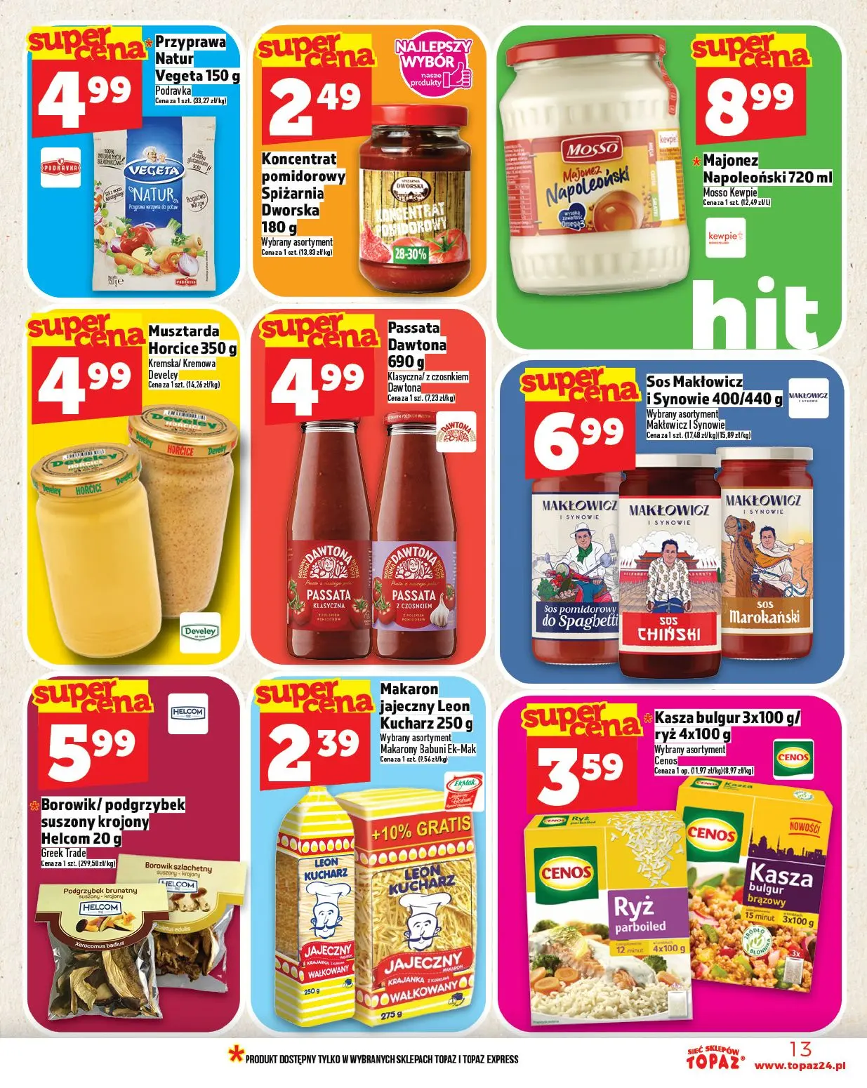 gazetka promocyjna Topaz Ogólna - Strona 13