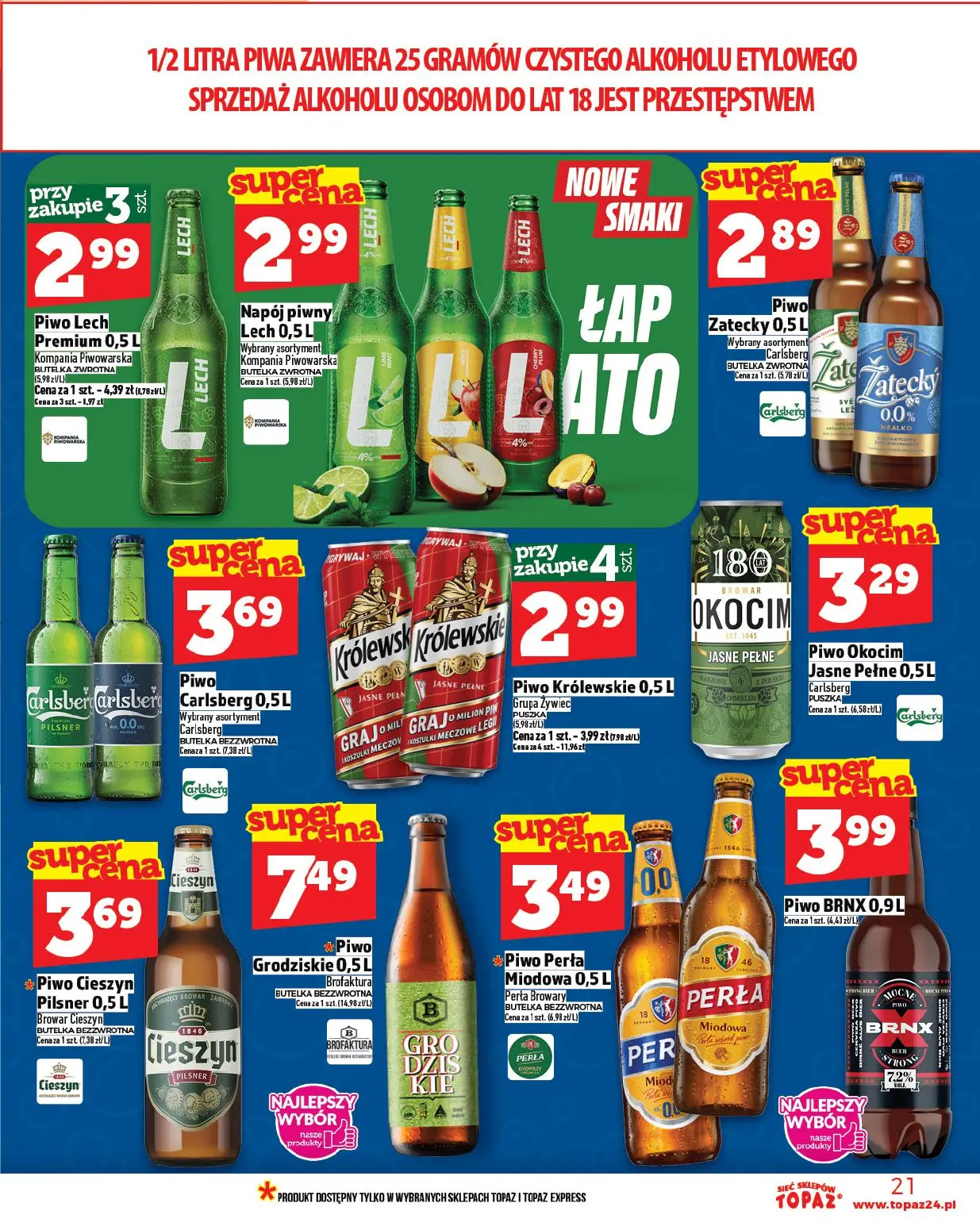 gazetka promocyjna Topaz Ogólna - Strona 21