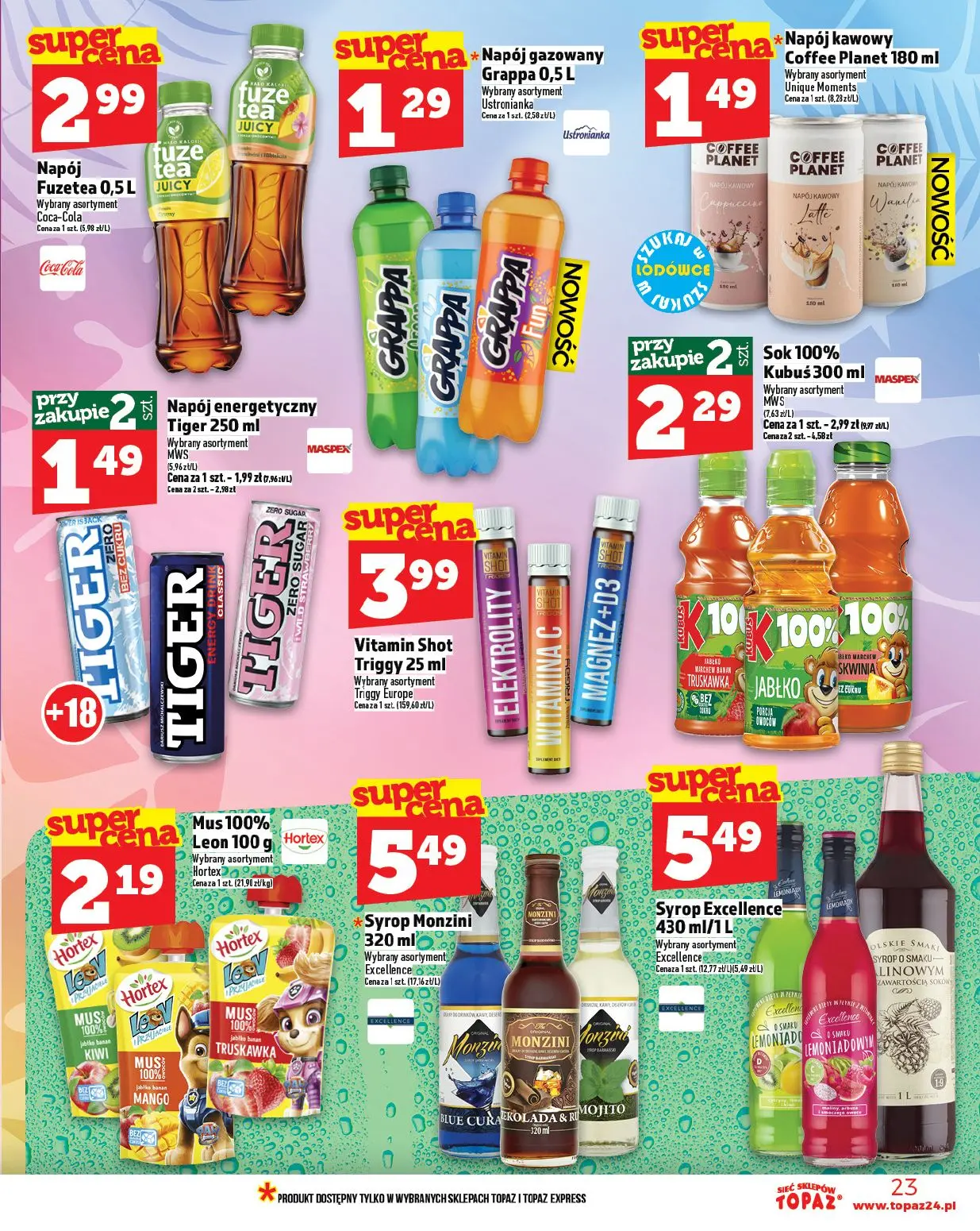 gazetka promocyjna Topaz Ogólna - Strona 23