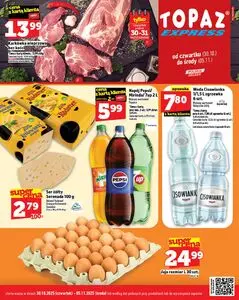 Gazetka promocyjna Topaz, ważna od 2025-10-30 do 2025-11-05.