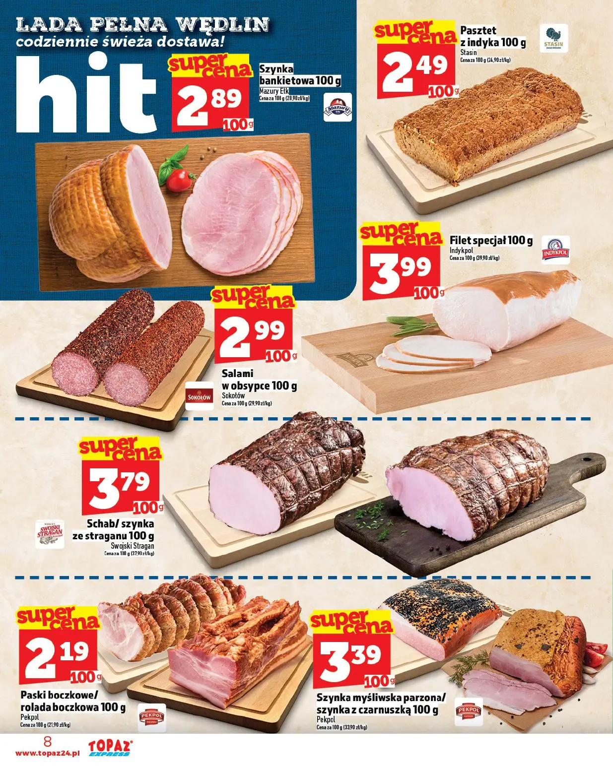 gazetka promocyjna Topaz Express - Strona 8