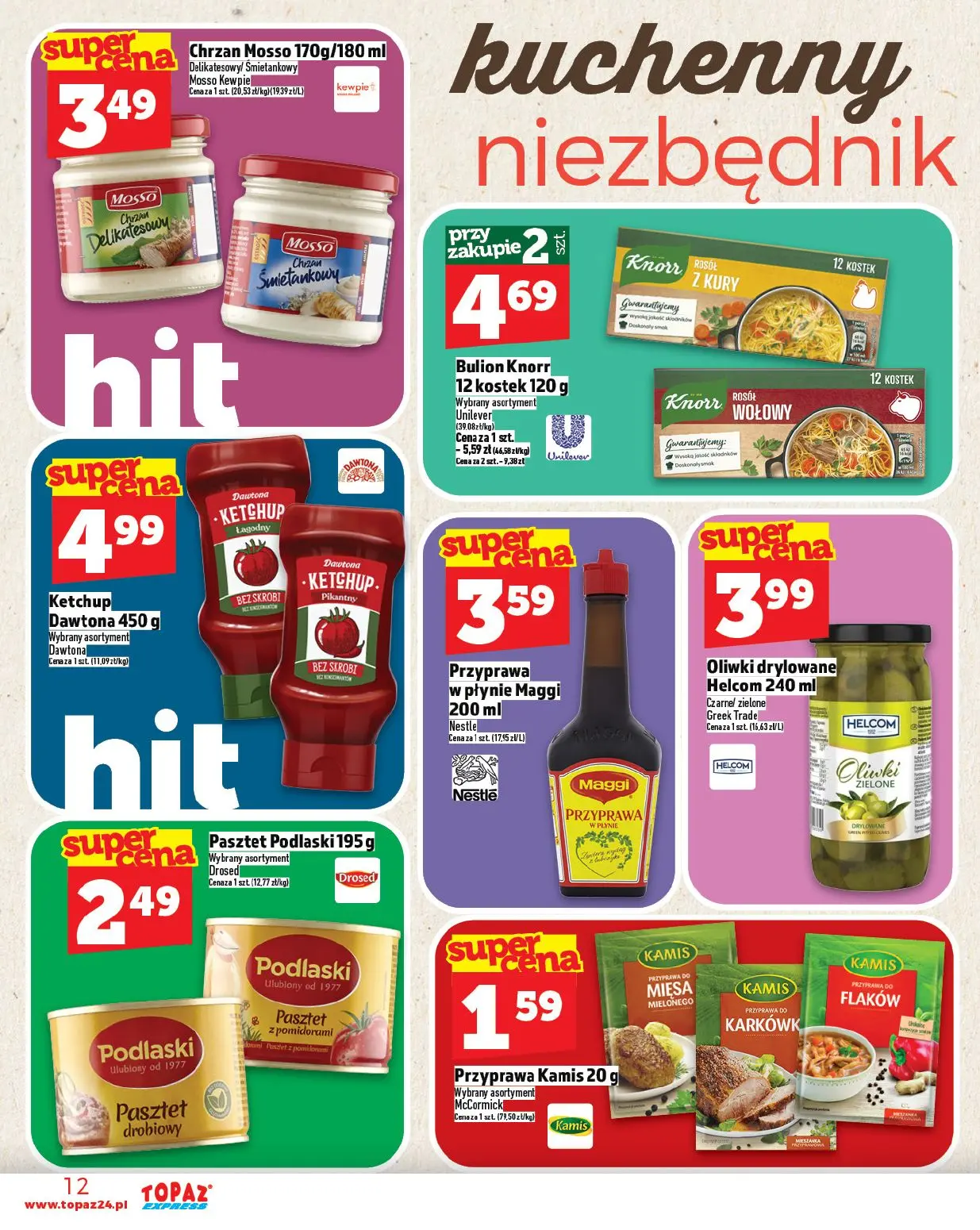 gazetka promocyjna Topaz Express - Strona 12