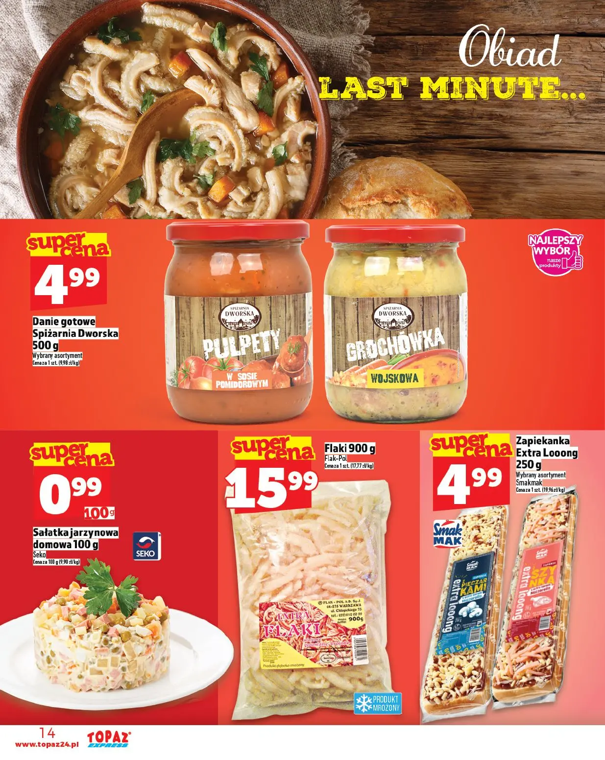 gazetka promocyjna Topaz Express - Strona 14