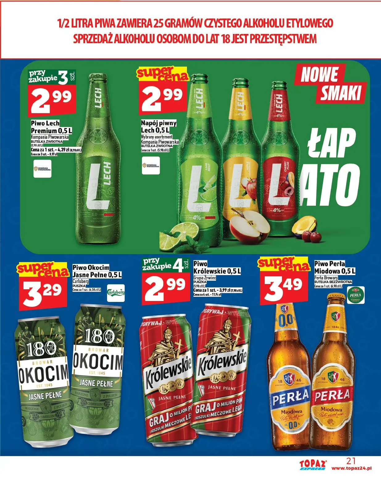 gazetka promocyjna Topaz Express - Strona 21