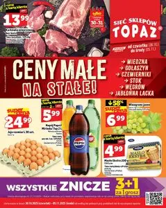 Gazetka promocyjna Topaz, ważna od 2025-10-30 do 2025-11-05.